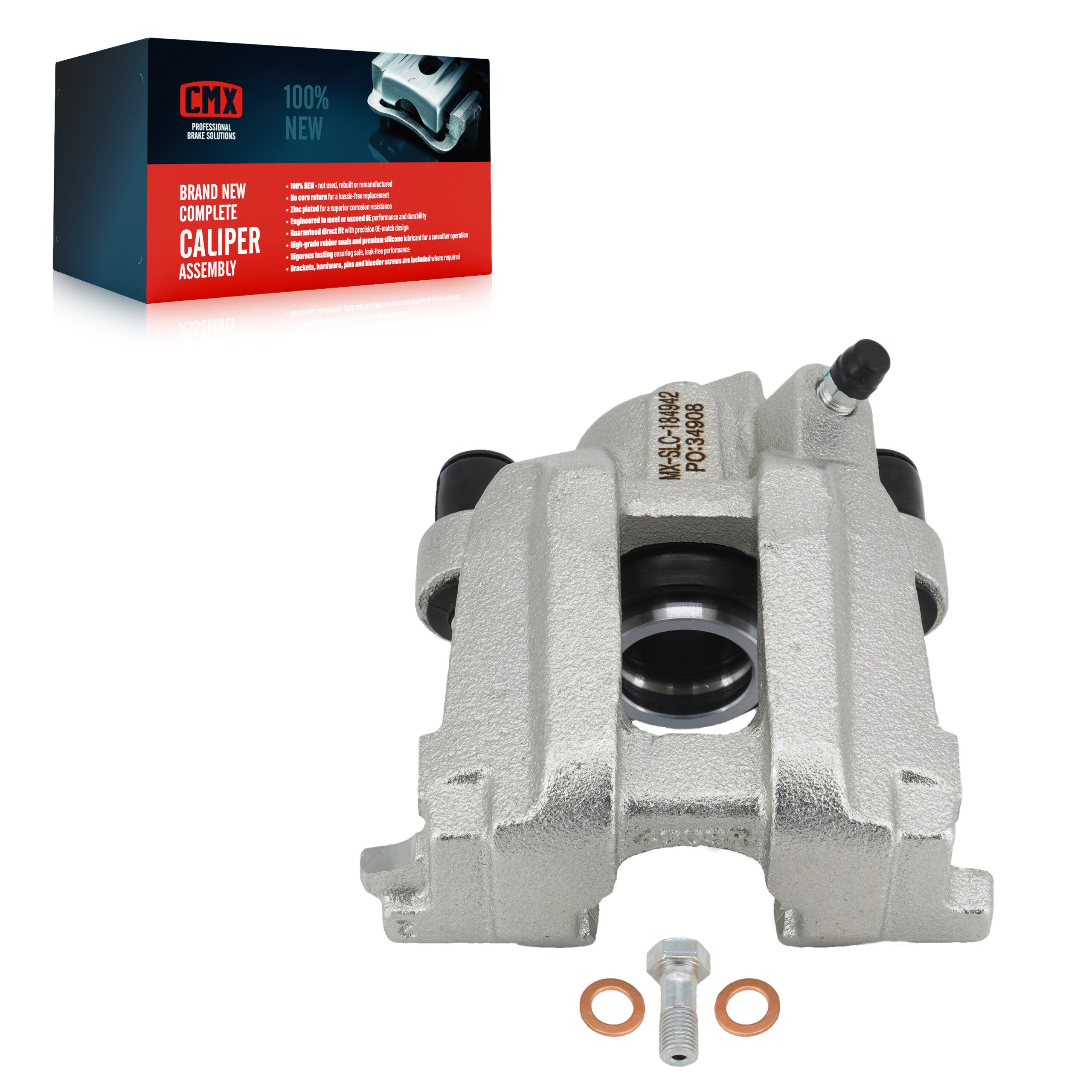 CMX SLC-184942 Disc Brake Caliper for 2005-2011 Mazda Tribute, Ford Escape, Mercury Mariner - Rear Right