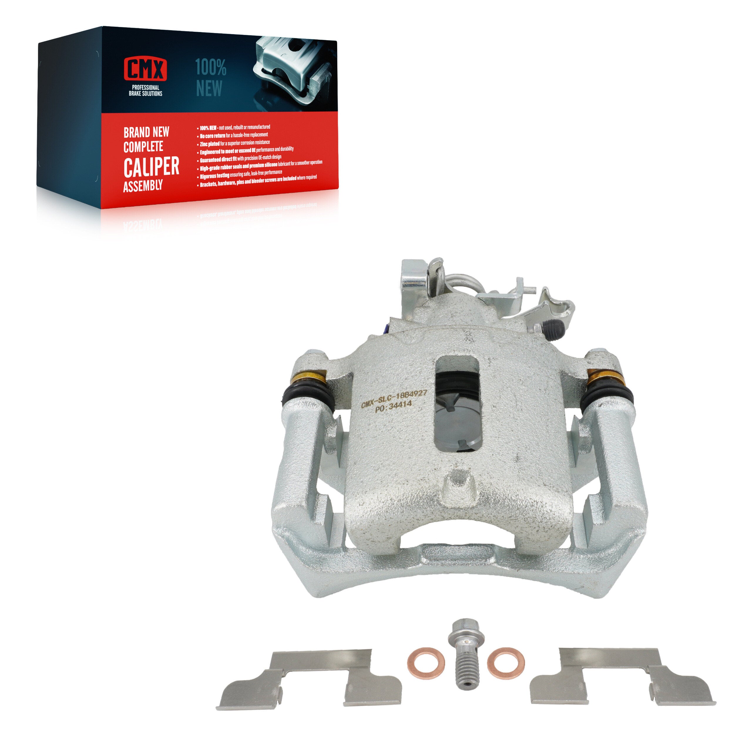 CMX SLC-18B4927 Disc Brake Caliper for 2005-2014 Ford Mustang - Rear Right