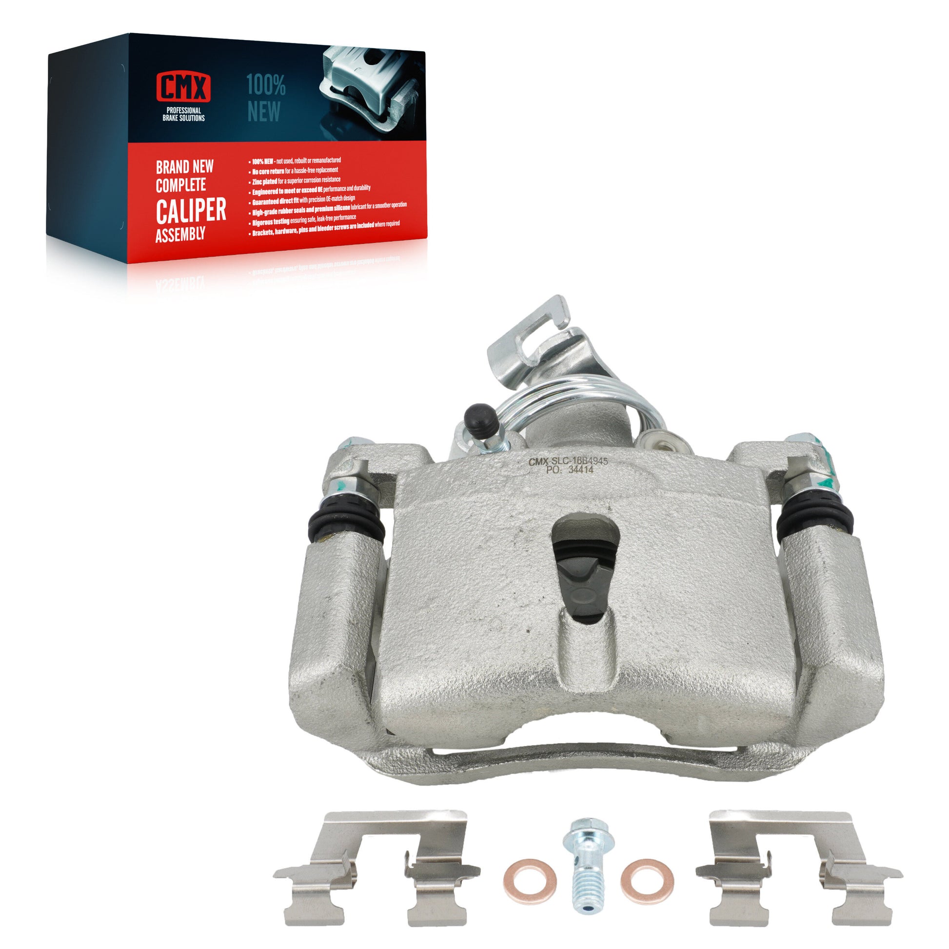 CMX SLC-18B4945 Disc Brake Caliper for 2005-2009 Pontiac Montana, Buick Terraza, Chevrolet Uplander - Rear Right