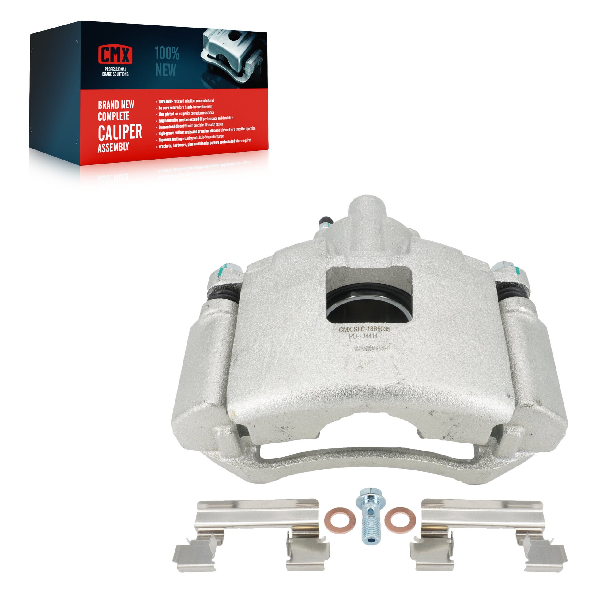 CMX SLC-18B5035 Disc Brake Caliper for 2004-2009 Buick Allure, Buick LaCrosse, Pontiac Montana - Front Right
