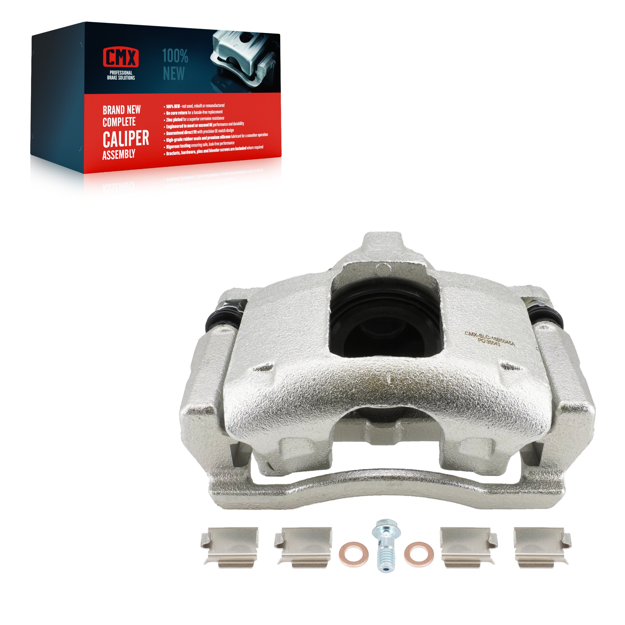 CMX SLC-18B5045A Disc Brake Caliper for 2009-2012 Dodge Journey - Front Right