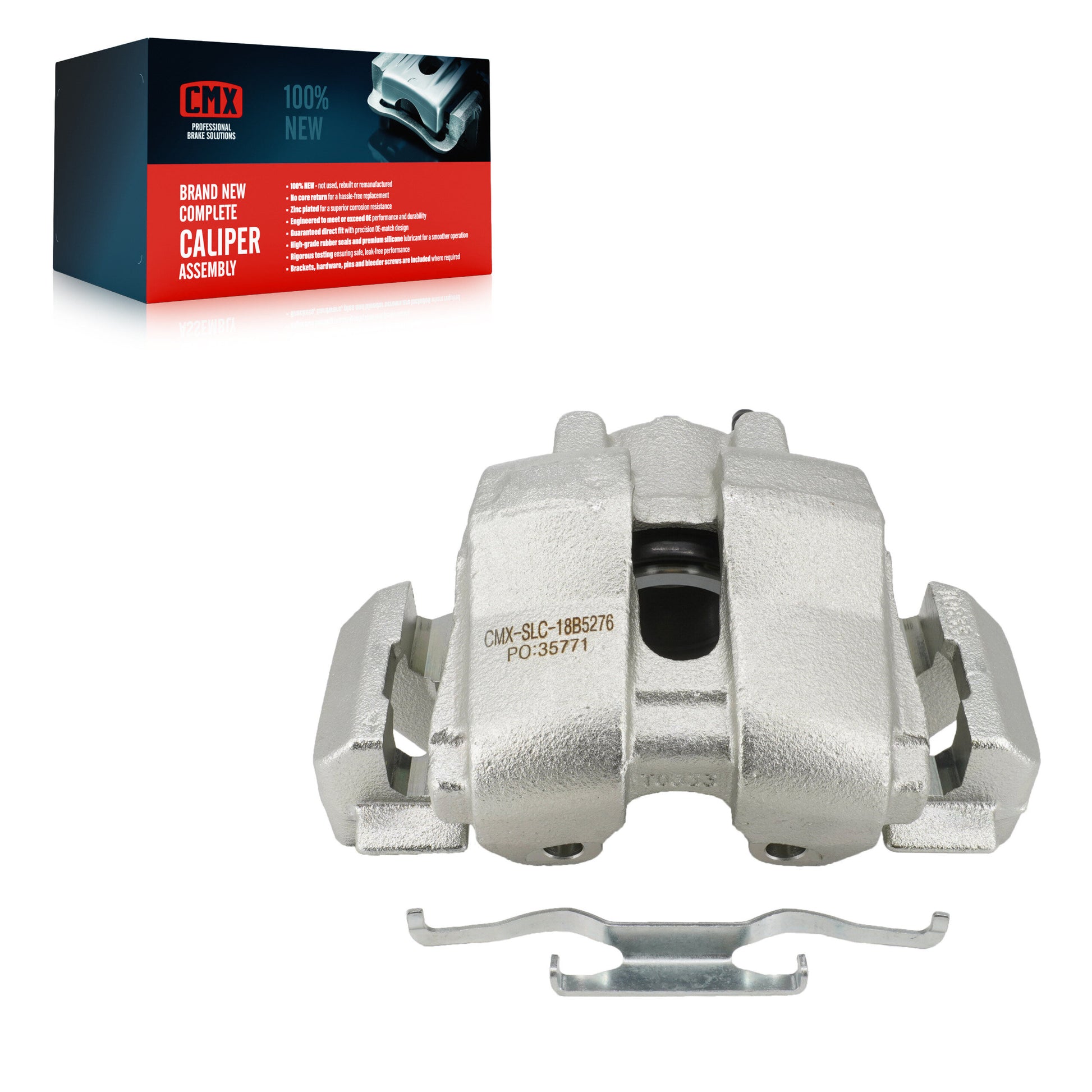 CMX SLC-18B5276 Disc Brake Caliper for 2005-2011 Mercury Mariner, Ford Escape, Mazda Tribute - Front Left