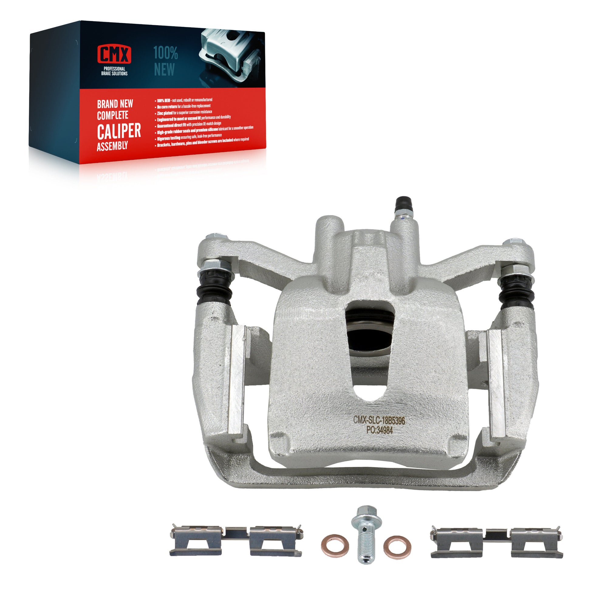 CMX SLC-18B5396 Disc Brake Caliper for 2012-2020 Ford F-150 - Rear Right