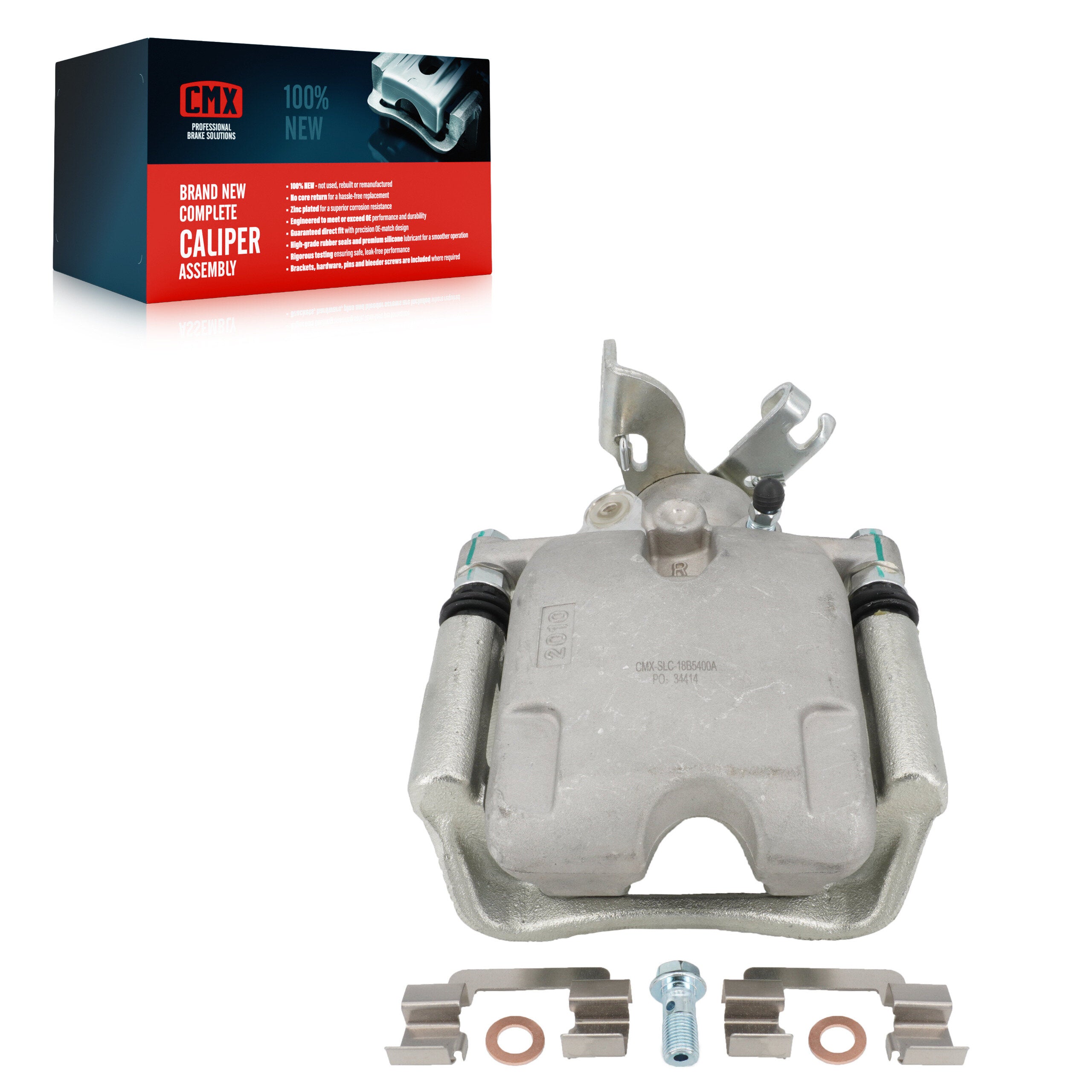 CMX SLC-18B5400A Disc Brake Caliper for 2011-2020 Chevrolet Impala, Cadillac XTS, Chevrolet Malibu - Rear Right