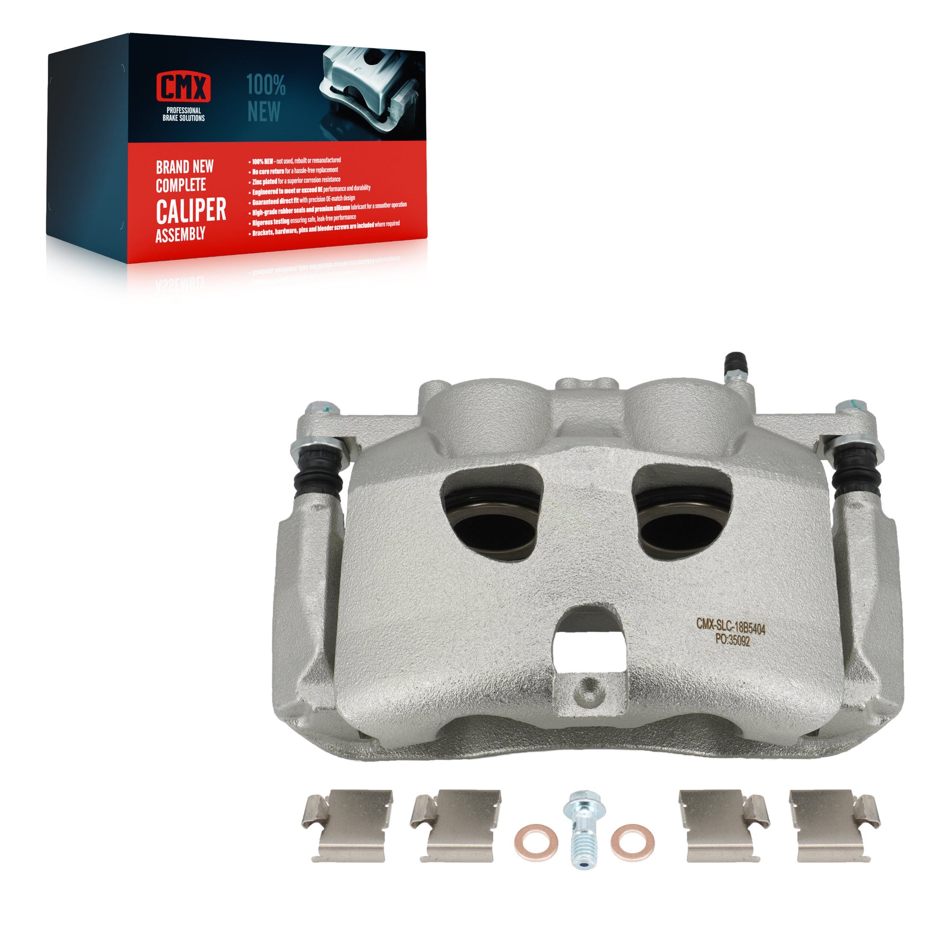 CMX SLC-18B5404 Disc Brake Caliper for 2012-2020 Ford F-150 - Front Right