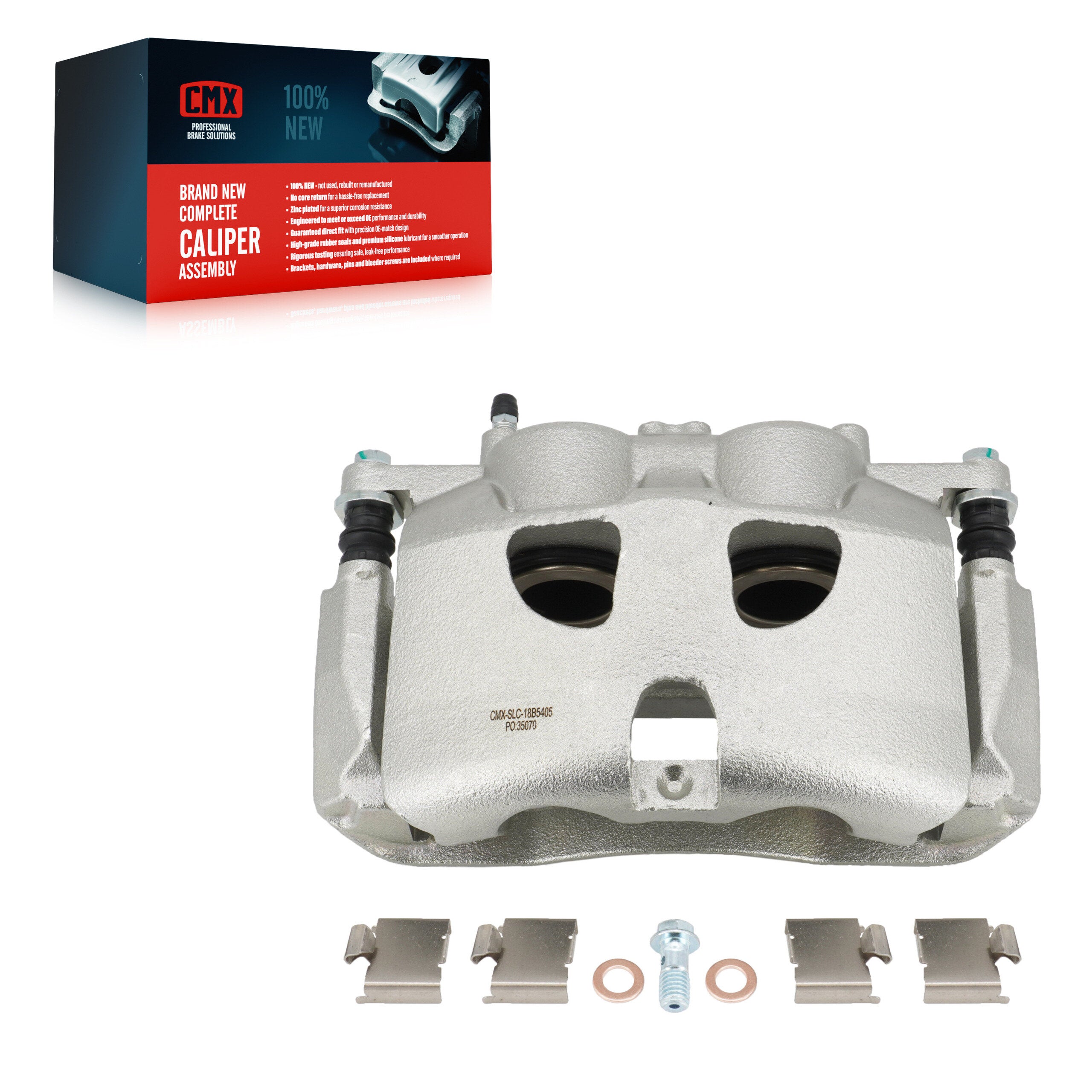 CMX SLC-18B5405 Disc Brake Caliper for 2012-2020 Ford F-150 - Front Left