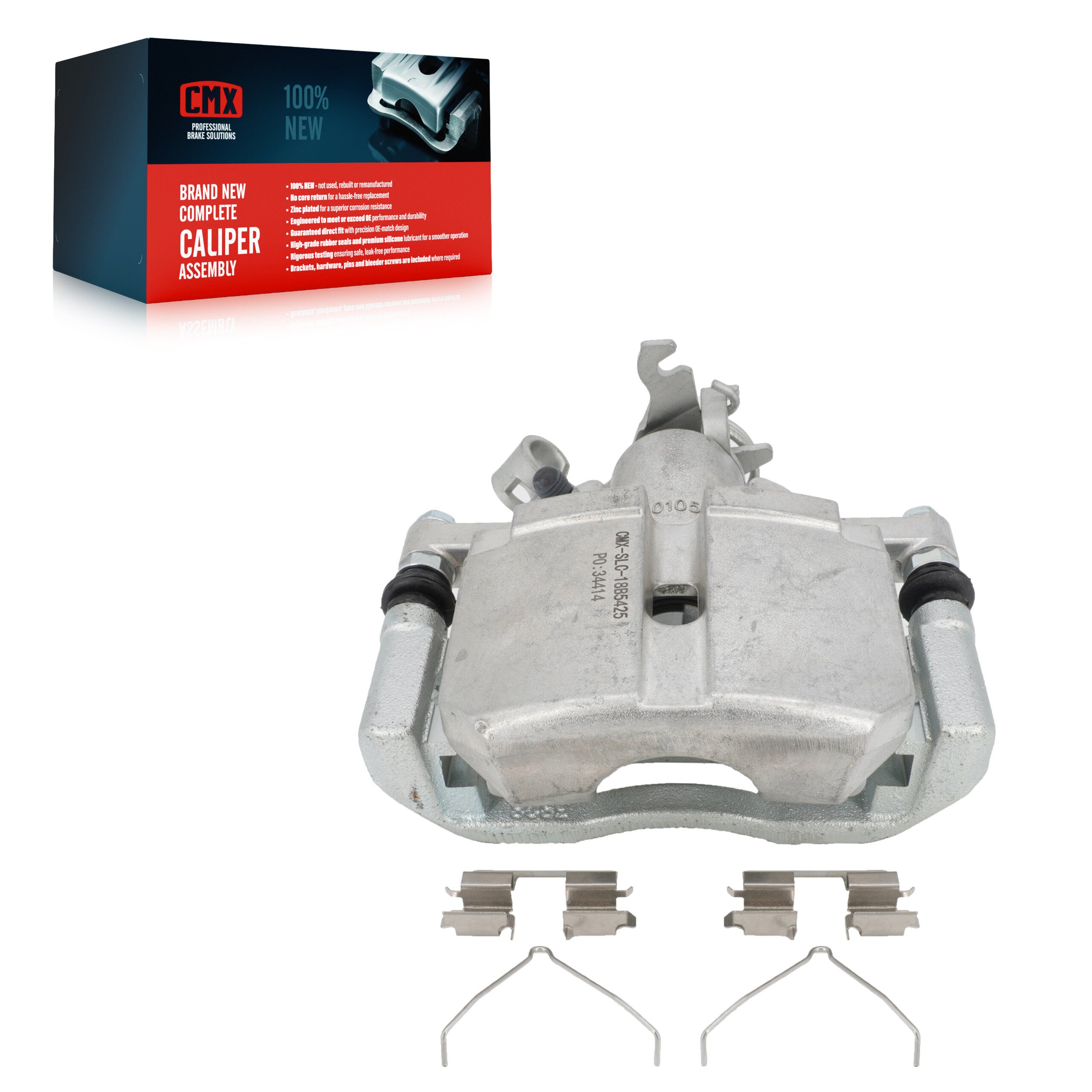 CMX SLC-18B5425 Disc Brake Caliper for 2013-2016 Dodge Dart - Rear Left
