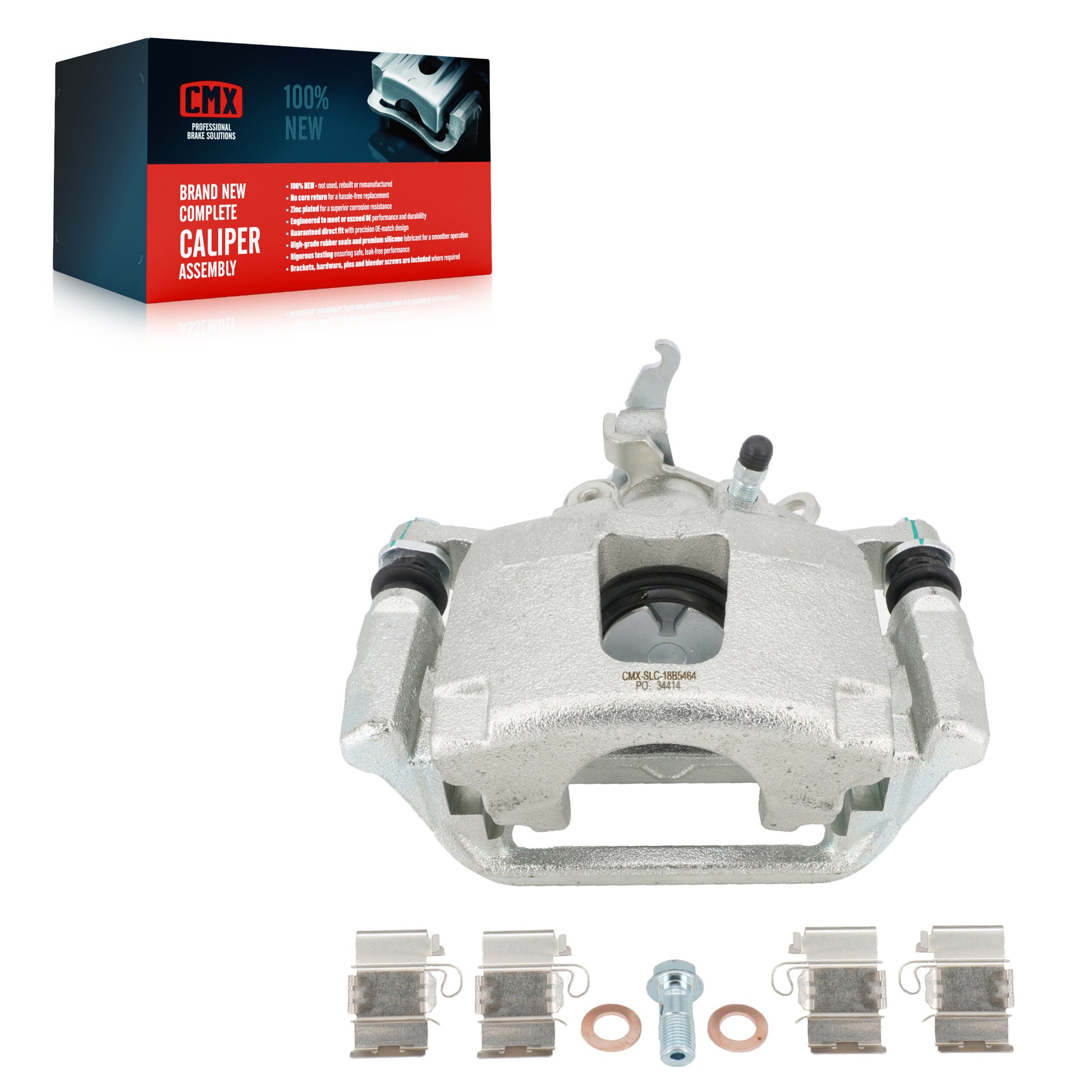 CMX SLC-18B5464 Disc Brake Caliper for 2012-2020 Dodge Journey - Rear Right