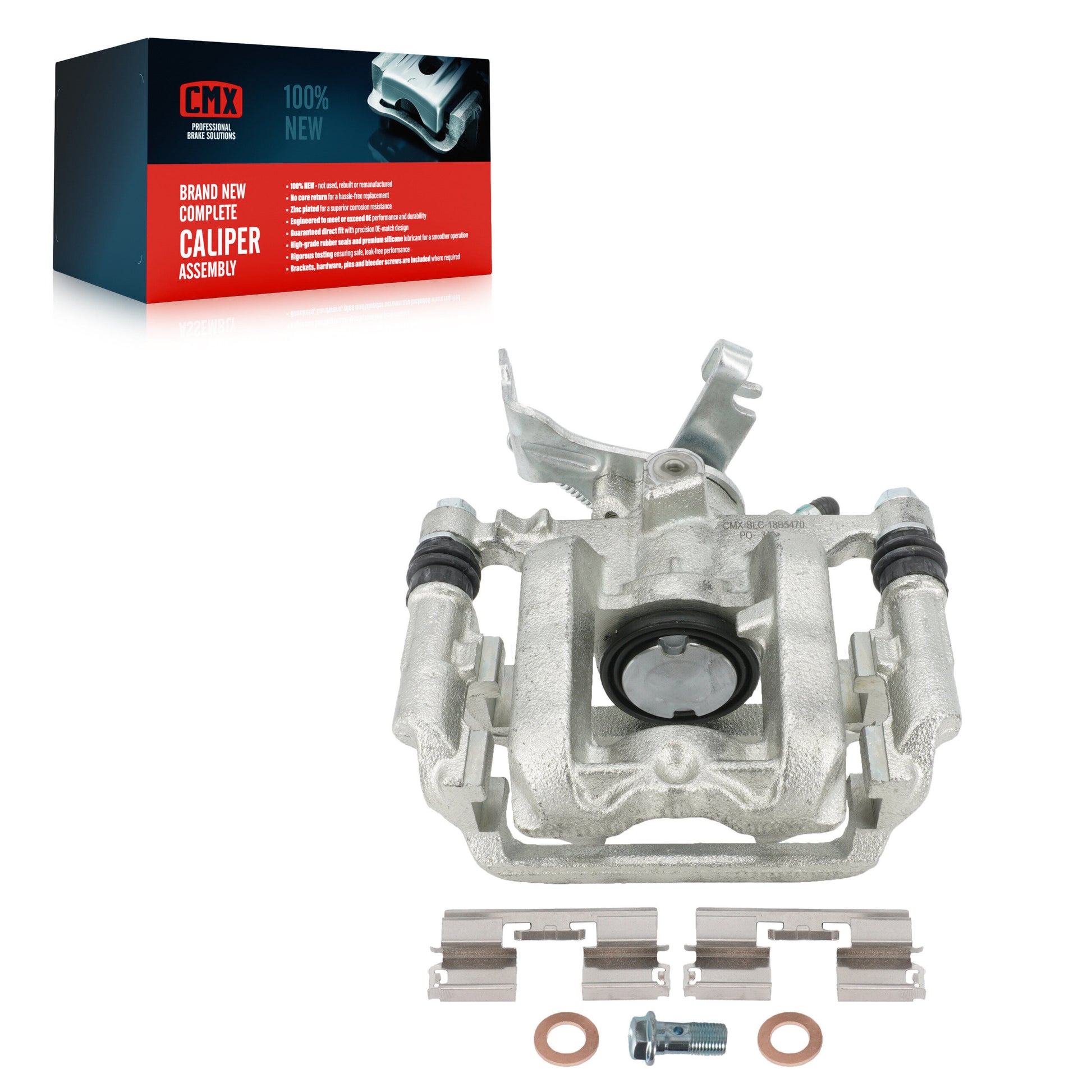 CMX SLC-18B5470 Disc Brake Caliper for 2013-2017 Chevrolet Sonic, Buick Encore, Chevrolet Trax - Rear Right