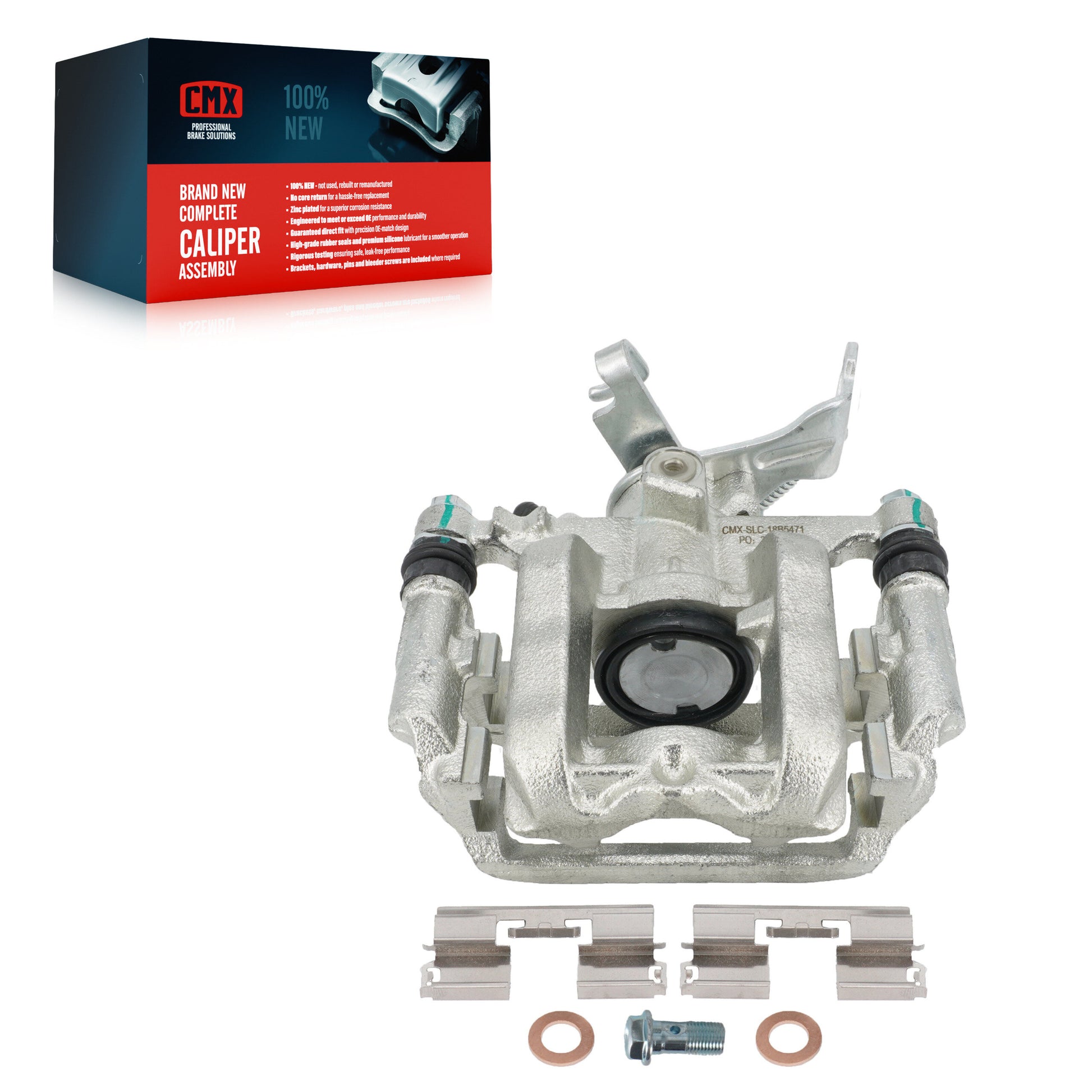 CMX SLC-18B5471 Disc Brake Caliper for 2013-2017 Chevrolet Sonic, Buick Encore, Chevrolet Trax - Rear Left