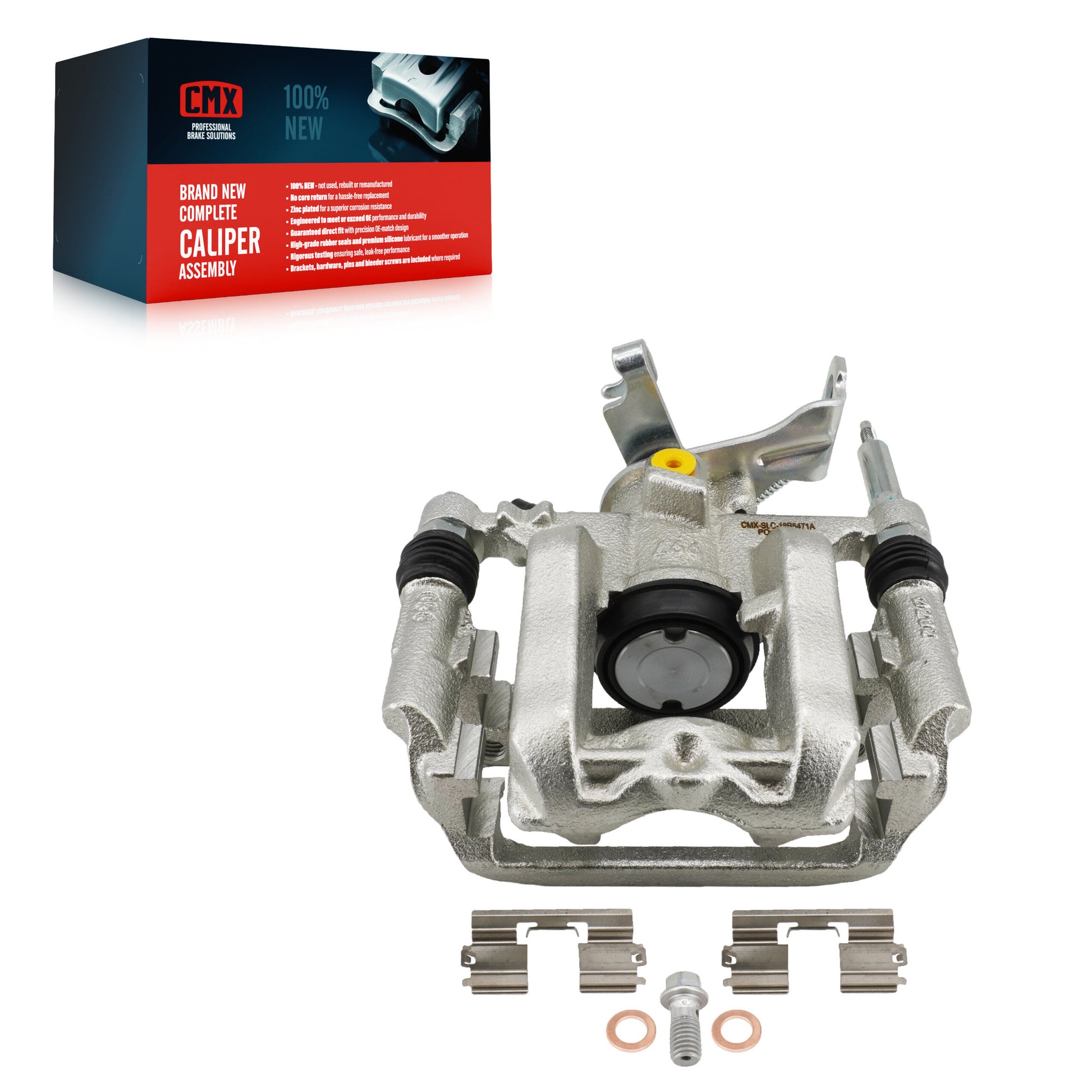 CMX SLC-18B5471A Disc Brake Caliper for 2012-2019 Buick Cascada, Buick Verano, Chevrolet Orlando - Rear Left