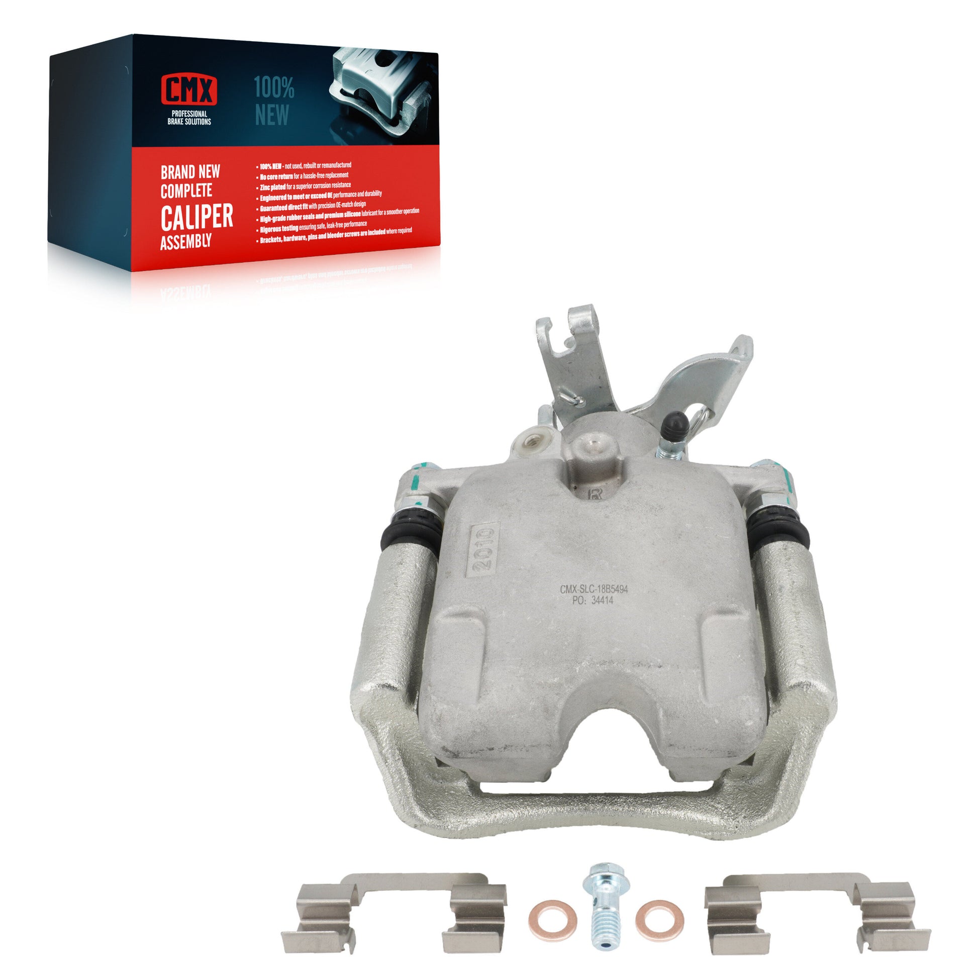 CMX SLC-18B5494 Disc Brake Caliper for 2014-2015 Chevrolet Malibu - Rear Right