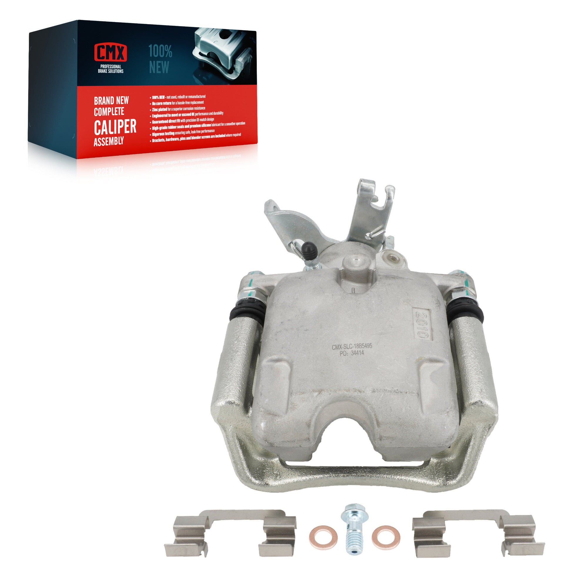 CMX SLC-18B5495 Disc Brake Caliper for 2014-2015 Chevrolet Malibu - Rear Left