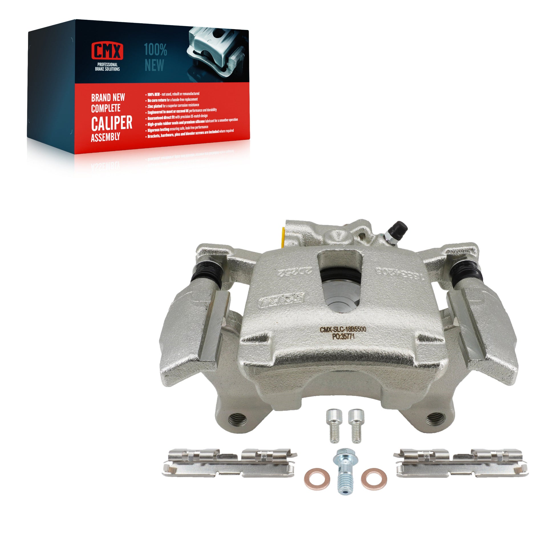 CMX SLC-18B5500 Disc Brake Caliper for 2015-2019 Ford F-150 - Rear Right