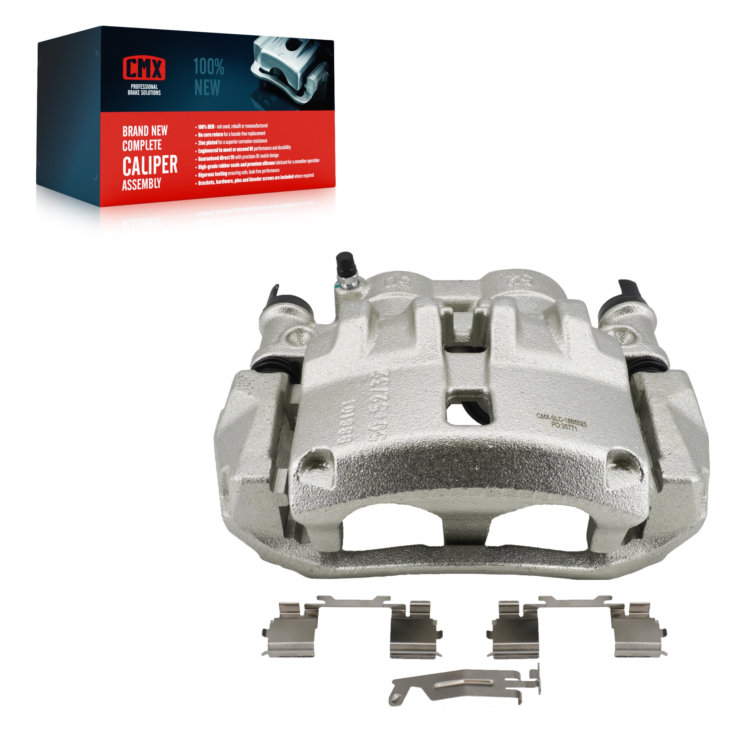 CMX SLC-18B5525 Disc Brake Caliper for 2014-2026 Ram ProMaster EV, Ram ProMaster 1500, Ram ProMaster 2500 - Front Right