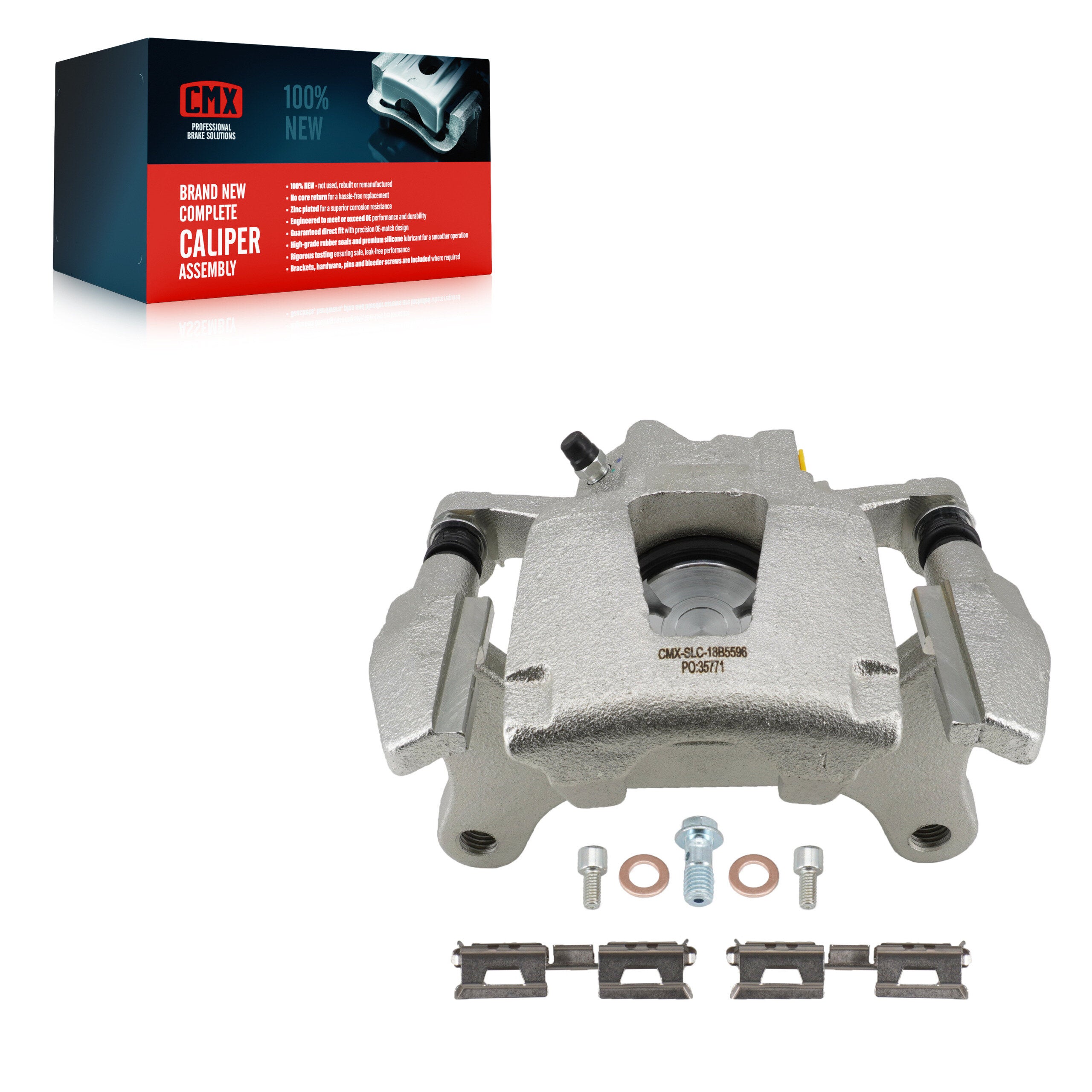 CMX SLC-18B5596 Disc Brake Caliper for 2018-2020 Ford F-150 - Rear Left