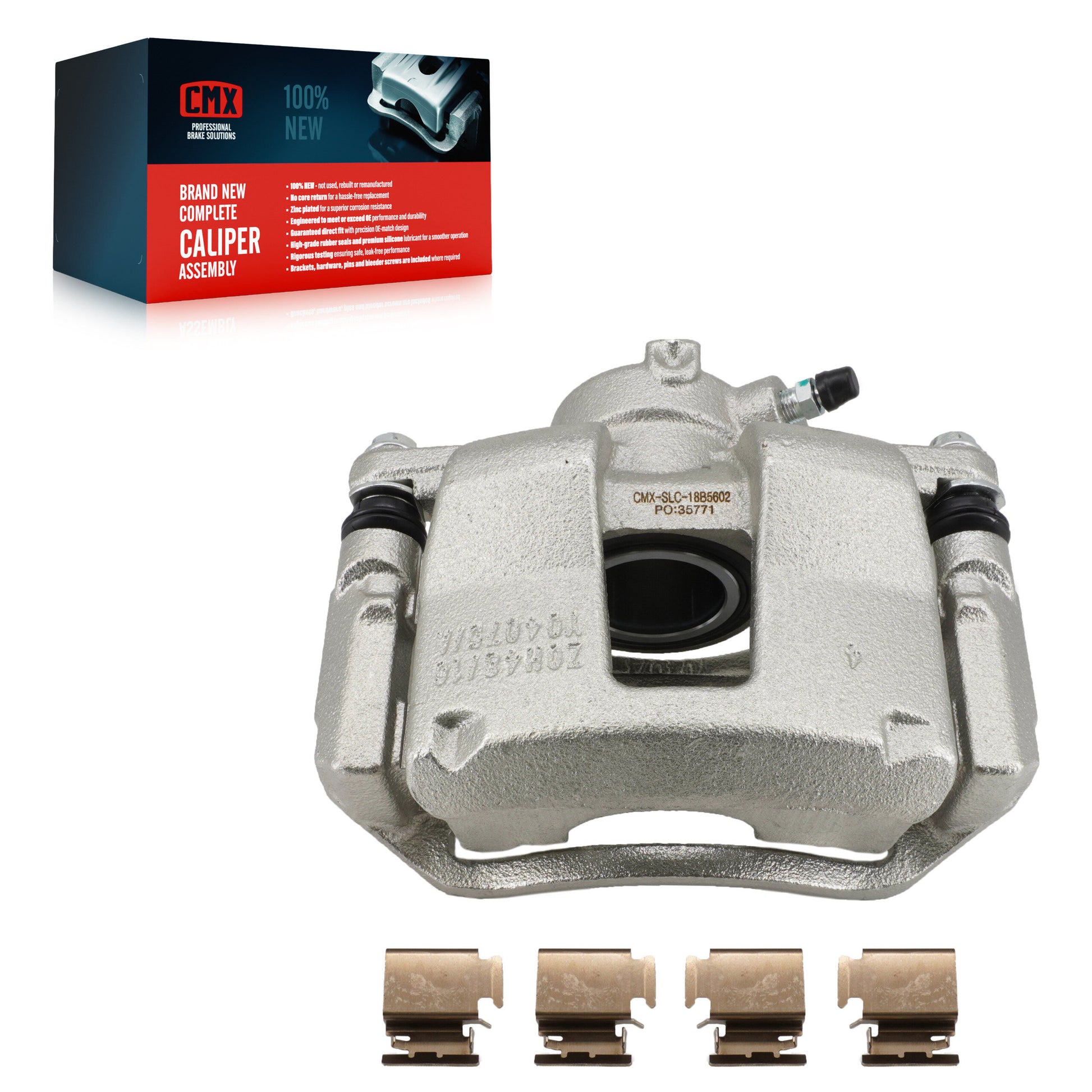 CMX SLC-18B5602 Disc Brake Caliper for 2014-2021 Ram ProMaster 1500, Ram ProMaster 2500, Ram ProMaster 3500 - Rear Left