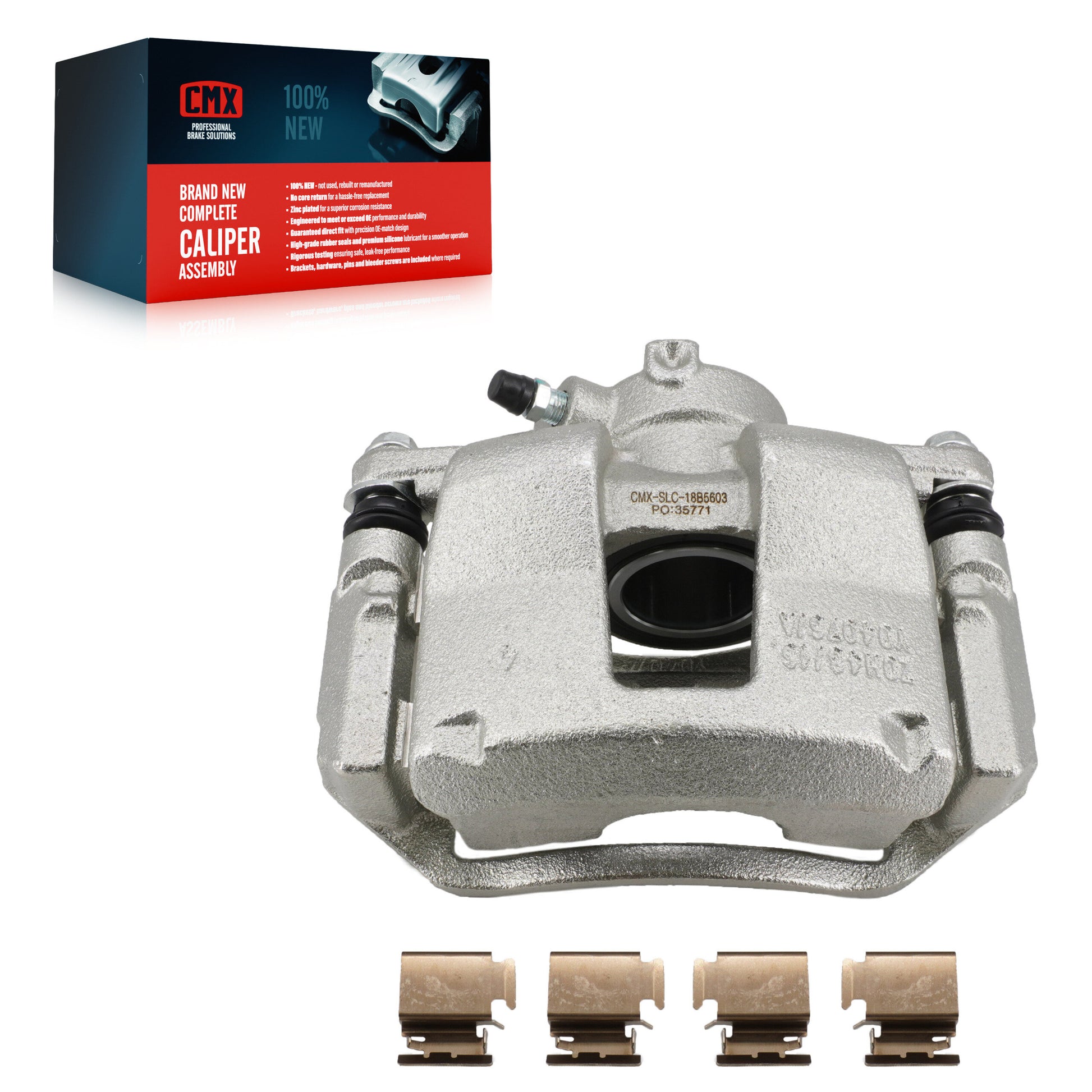 CMX SLC-18B5603 Disc Brake Caliper for 2014-2021 Ram ProMaster 1500, Ram ProMaster 2500, Ram ProMaster 3500 - Rear Right