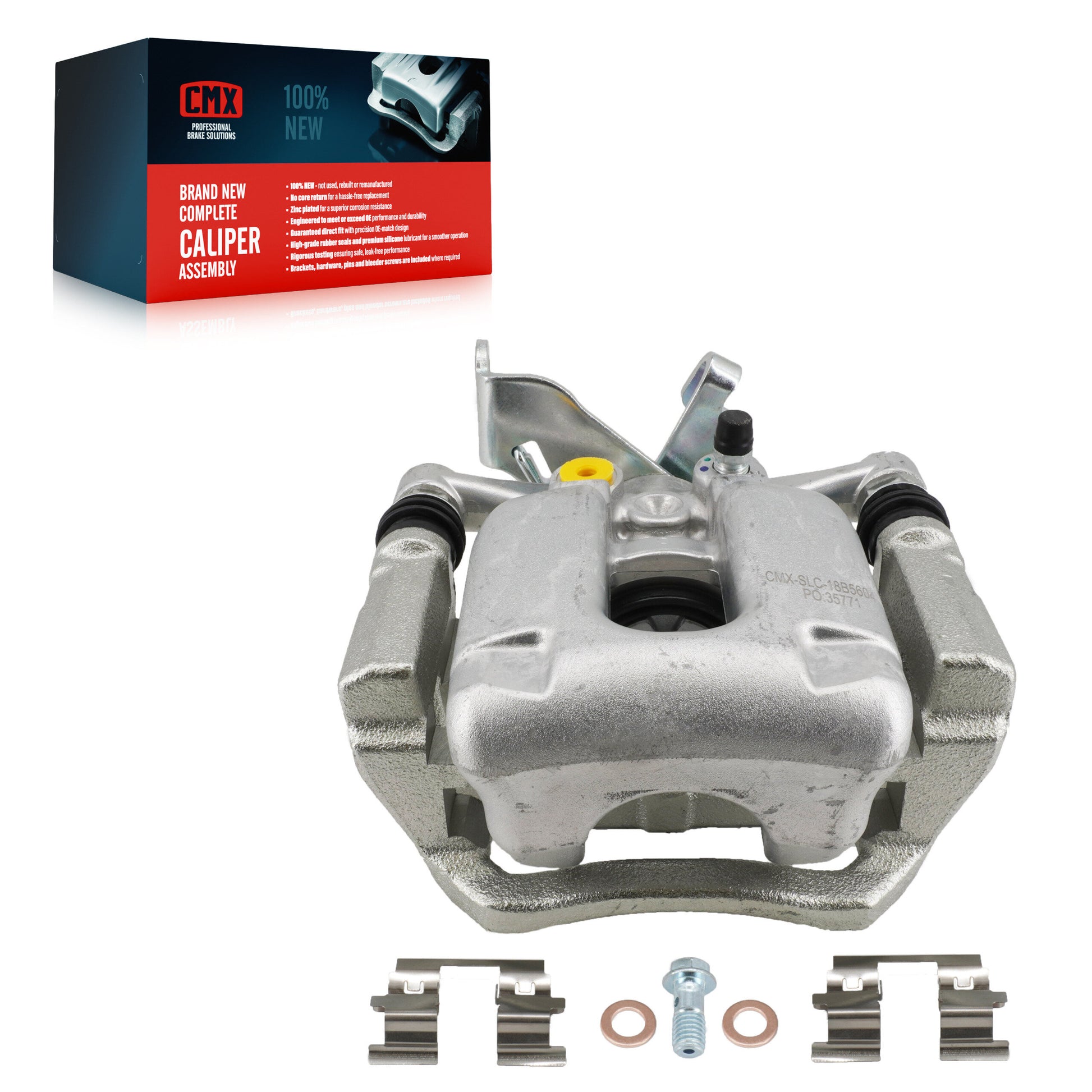 CMX SLC-18B5604 Disc Brake Caliper for 2018-2022 Buick Encore, Chevrolet Trax - Rear Right