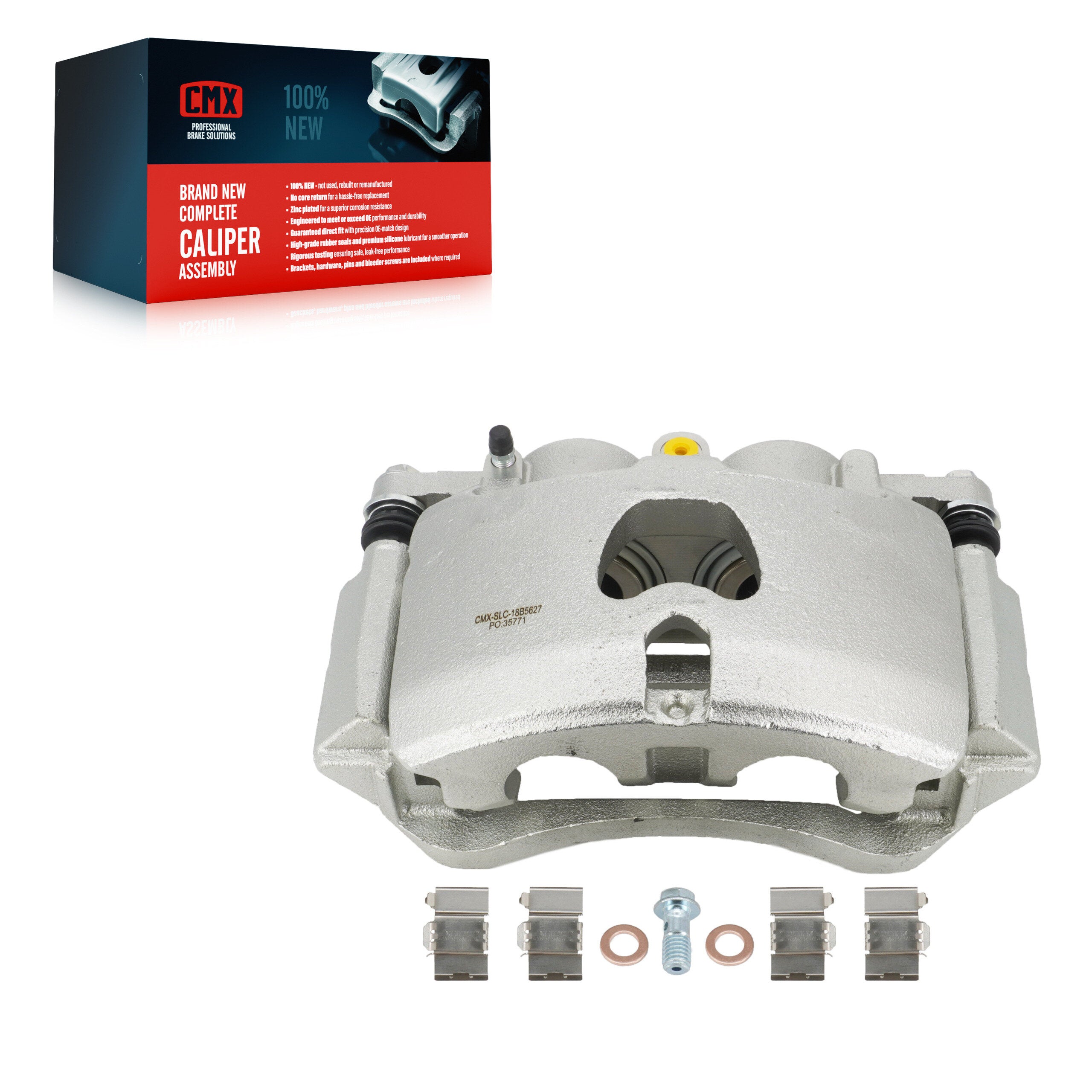CMX SLC-18B5627 Disc Brake Caliper for 2019-2025 Ram 2500, Ram 3500 - Front Left