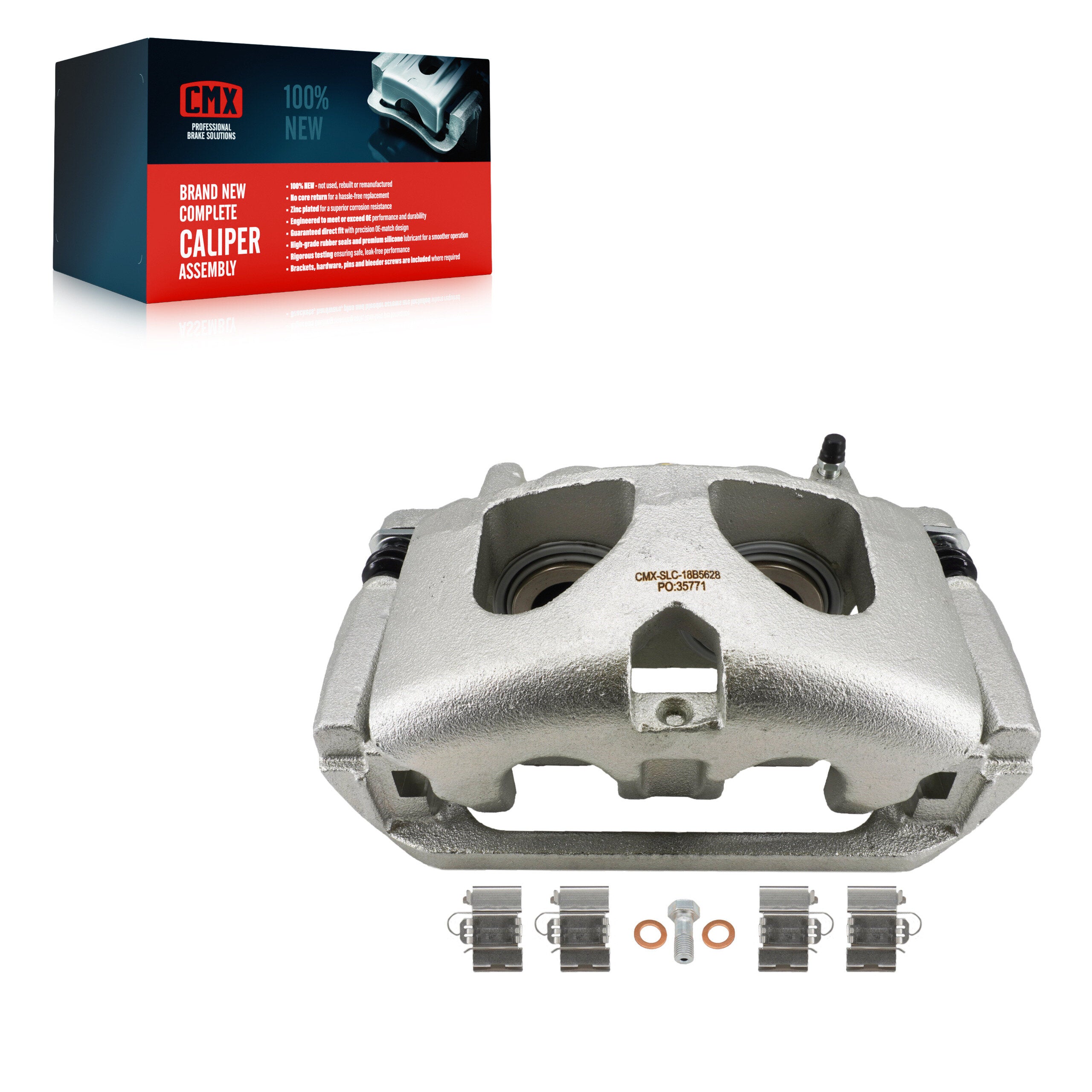 CMX SLC-18B5628 Disc Brake Caliper for 2019-2025 Ram 1500 - Front Right