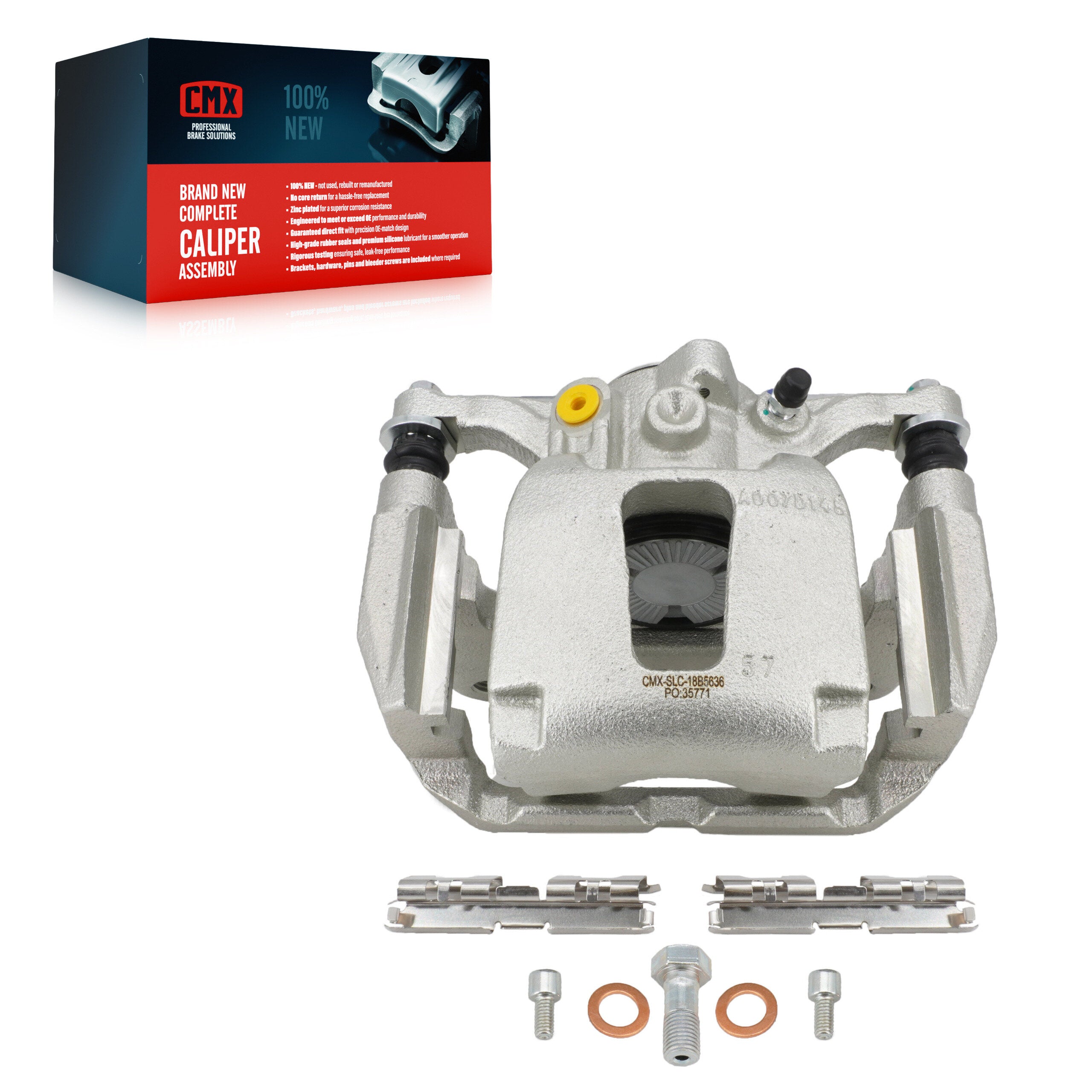 CMX SLC-18B5636 Disc Brake Caliper for 2019-2025 Jeep Grand Wagoneer L, Jeep Wagoneer L, Jeep Grand Wagoneer - Rear Right