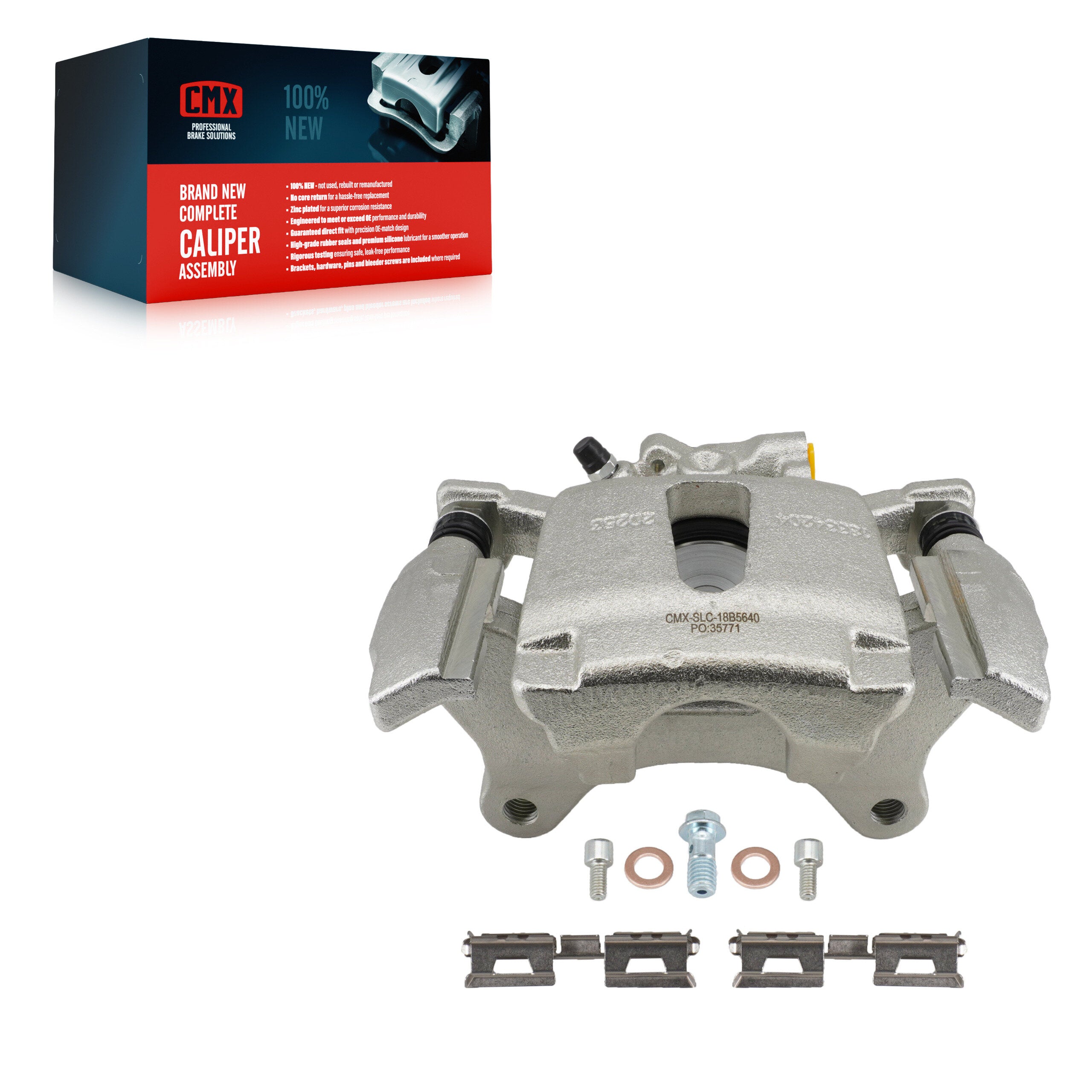 CMX SLC-18B5640 Disc Brake Caliper for 2015-2020 Ford F-150 - Rear Left