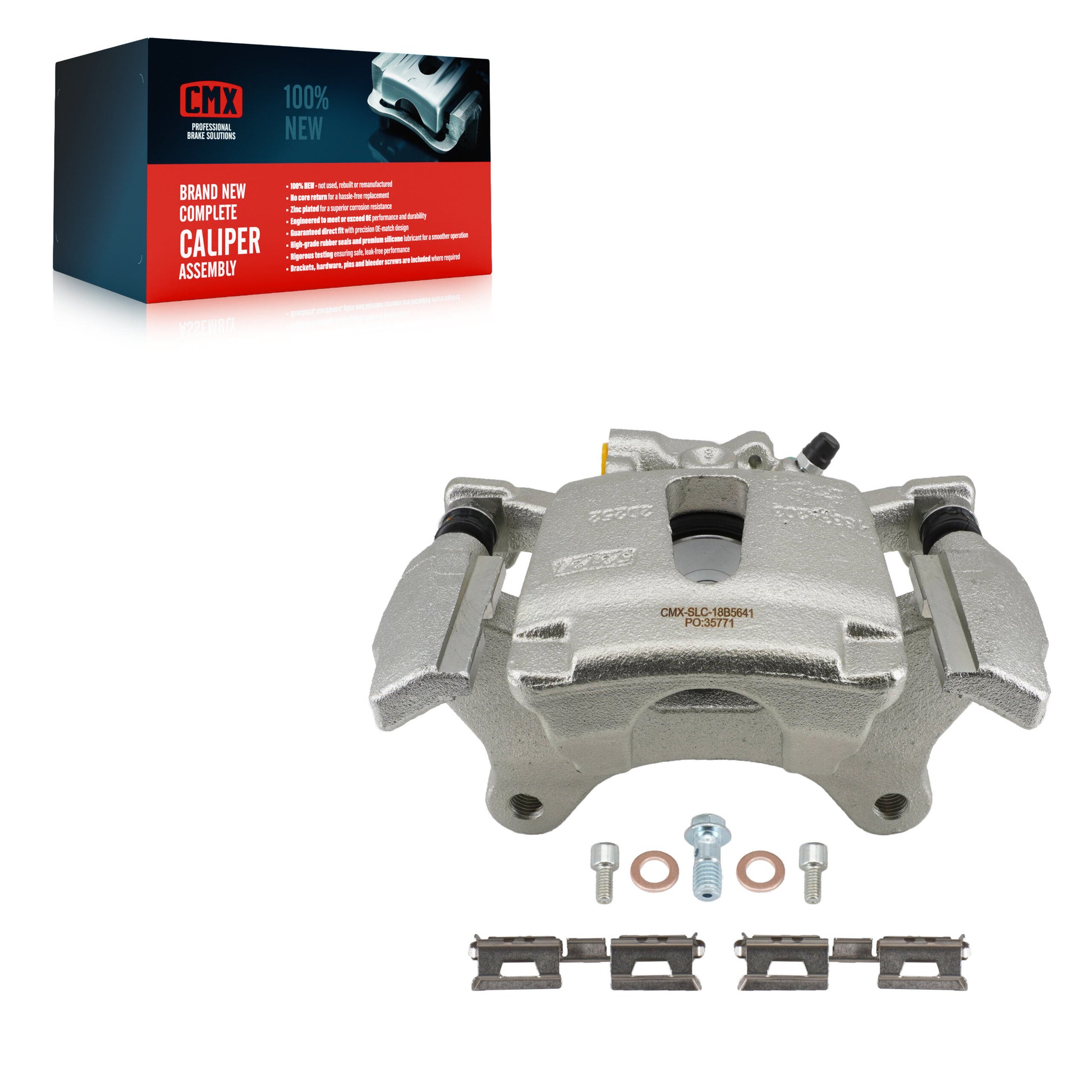 CMX SLC-18B5641 Disc Brake Caliper for 2015-2020 Ford F-150 - Rear Right