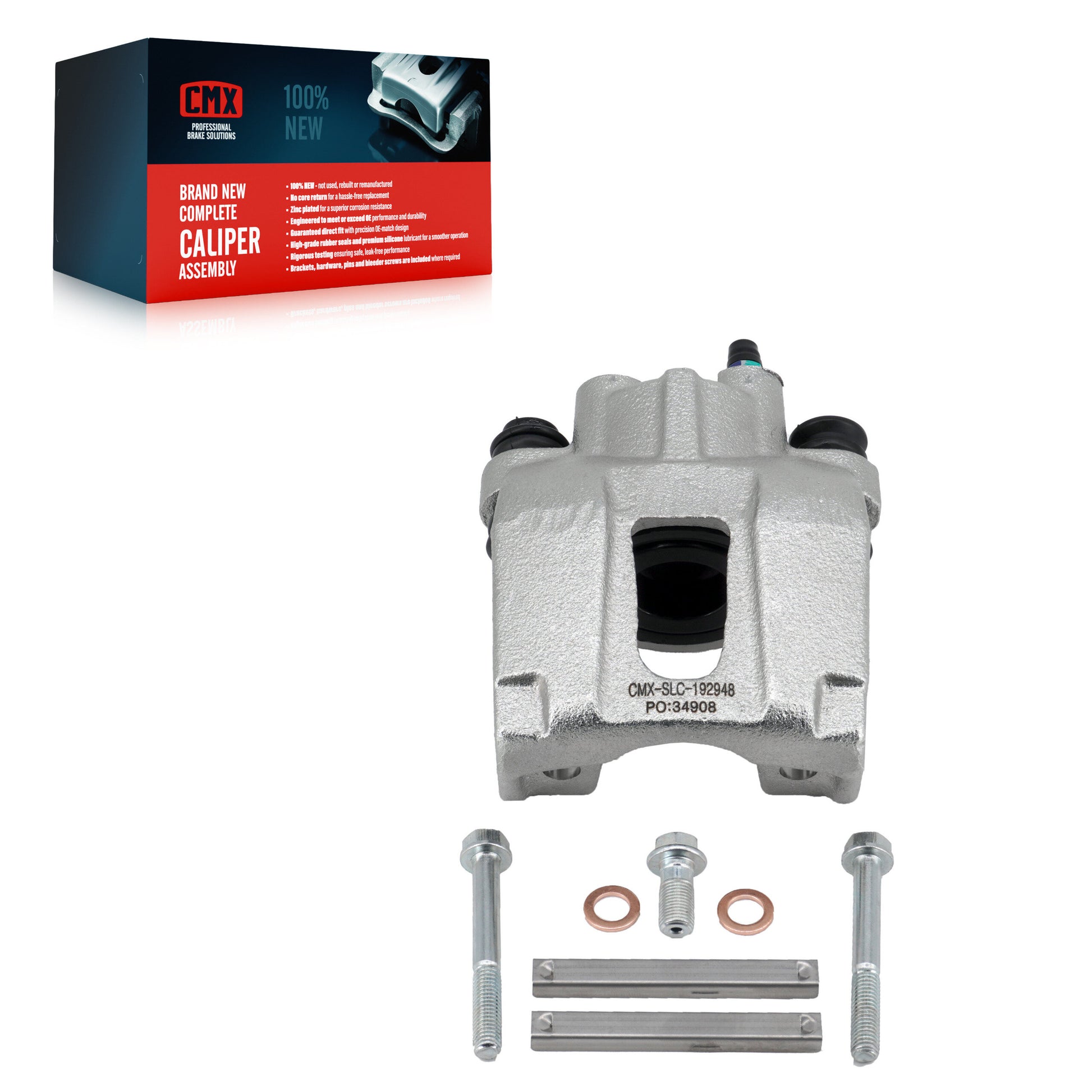 CMX SLC-192948 Disc Brake Caliper for 2004-2015 Nissan Armada, INFINITI QX56, Nissan Pathfinder Armada - Rear Left