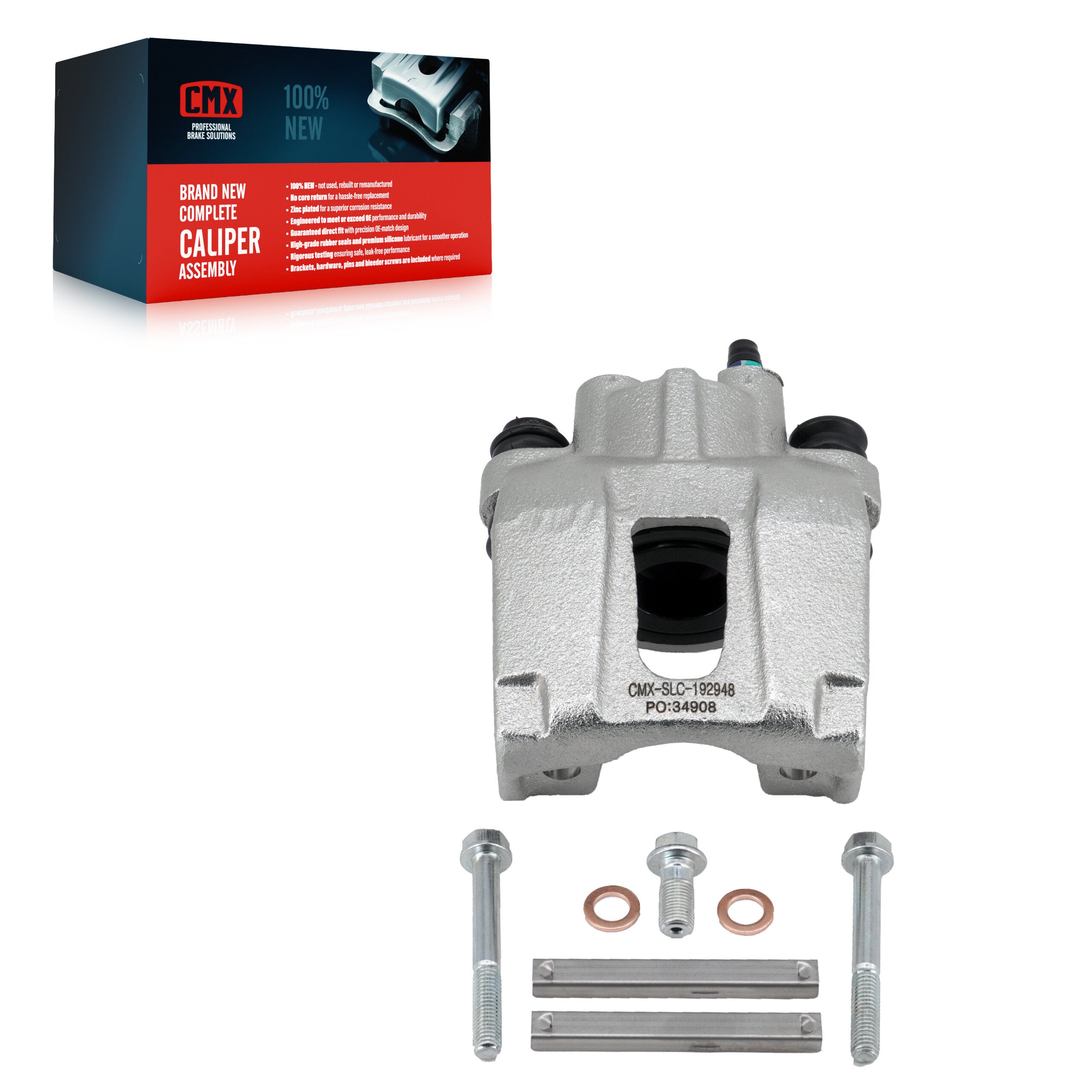 CMX SLC-192948 Disc Brake Caliper for 2004-2015 Nissan Armada, INFINITI QX56, Nissan Pathfinder Armada - Rear Left
