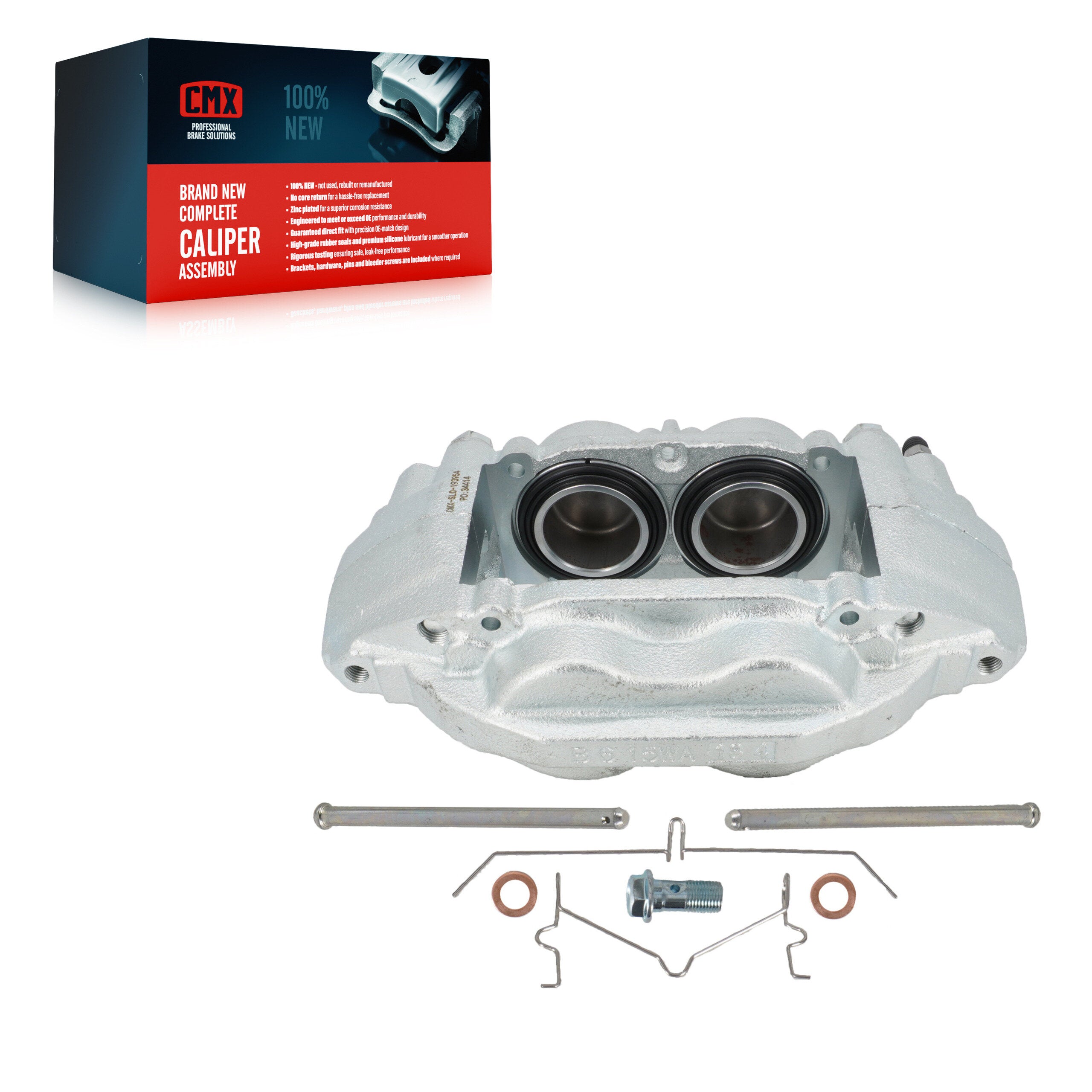 CMX SLC-193954 Disc Brake Caliper for 2008-2015 Lexus LX570, Toyota Land Cruiser - Front Right