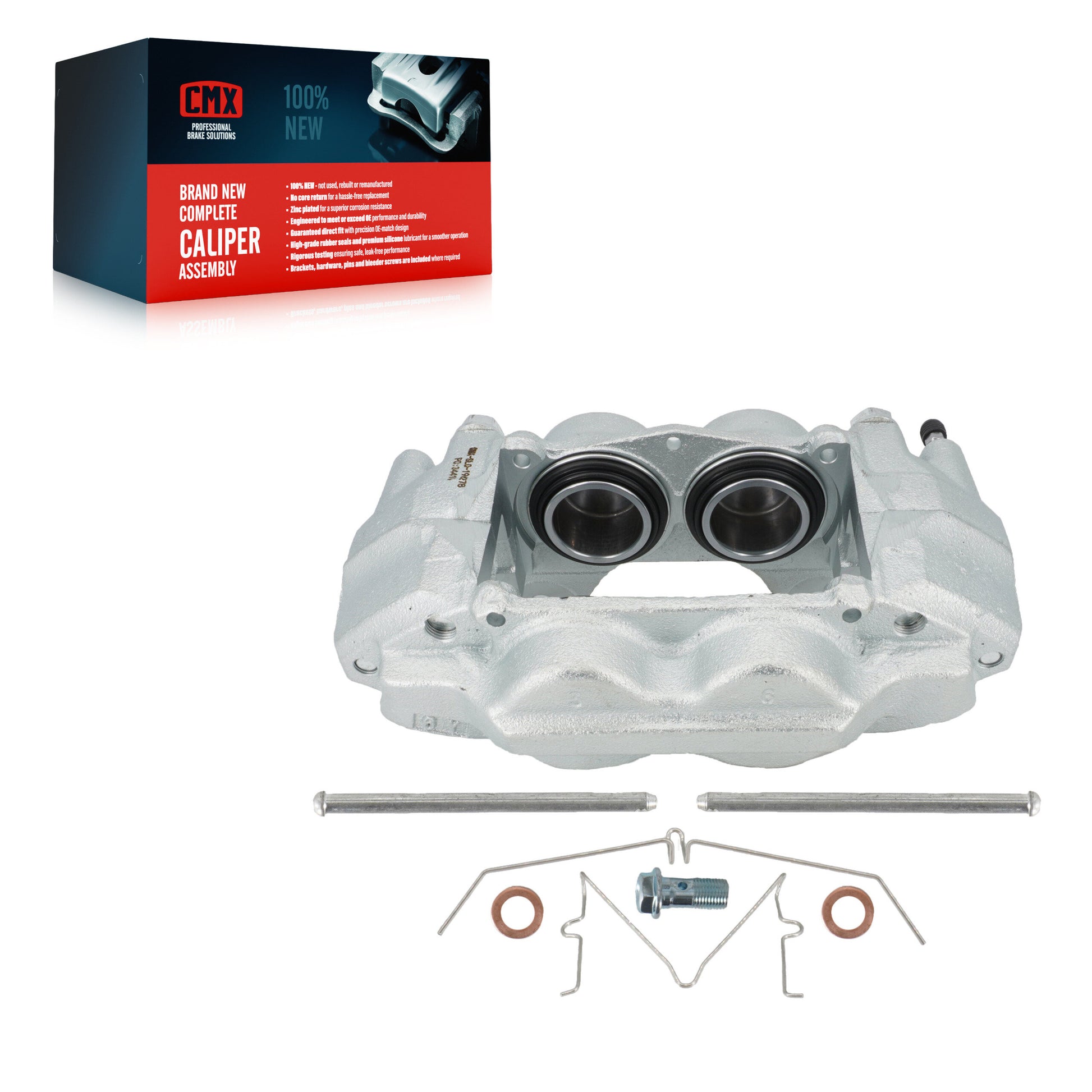 CMX SLC-196278 Disc Brake Caliper for 2010-2015 Lexus GX460, Toyota 4Runner - Front Right