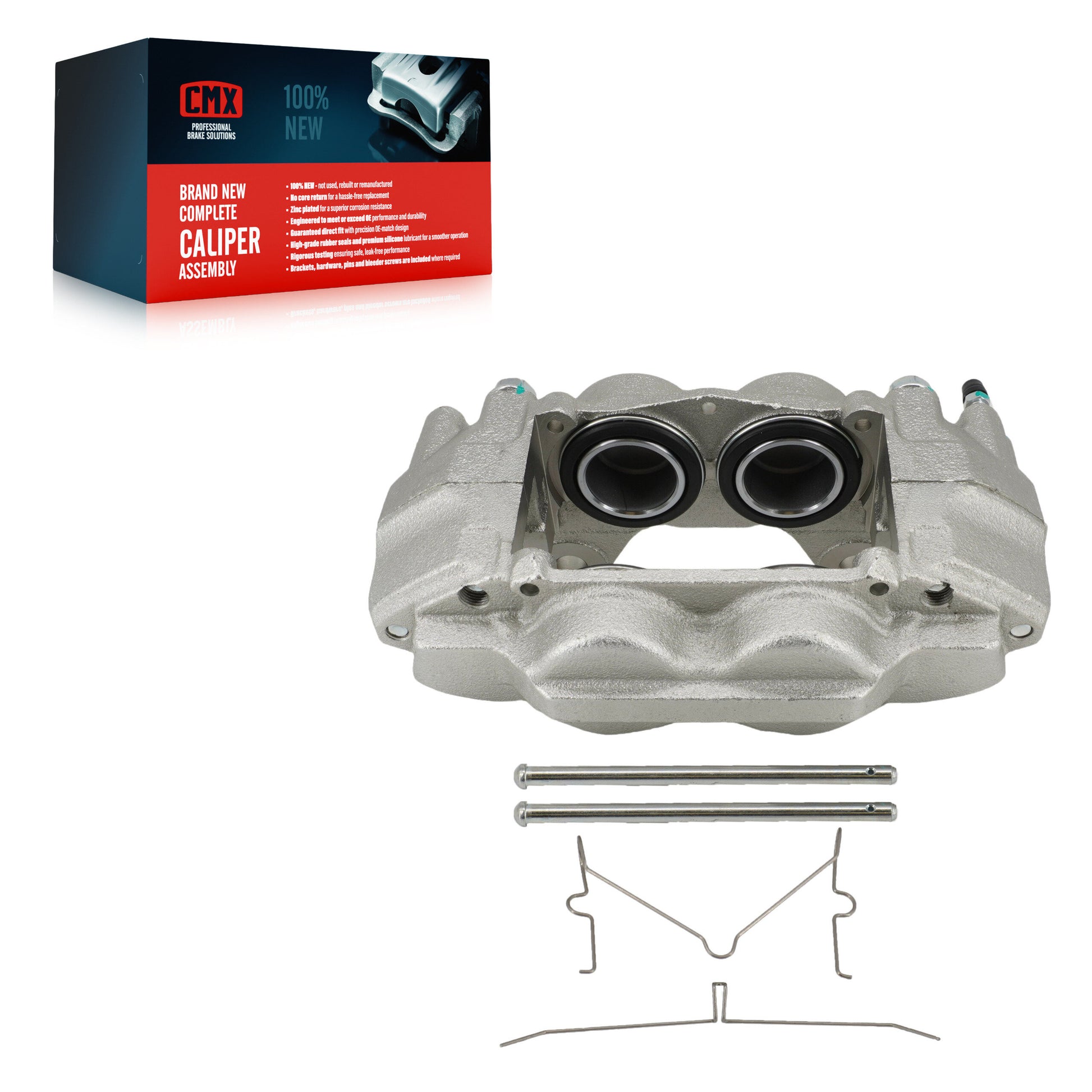 CMX SLC-197282 Disc Brake Caliper for 2015-2024 Lexus GX460, Toyota 4Runner - Front Right