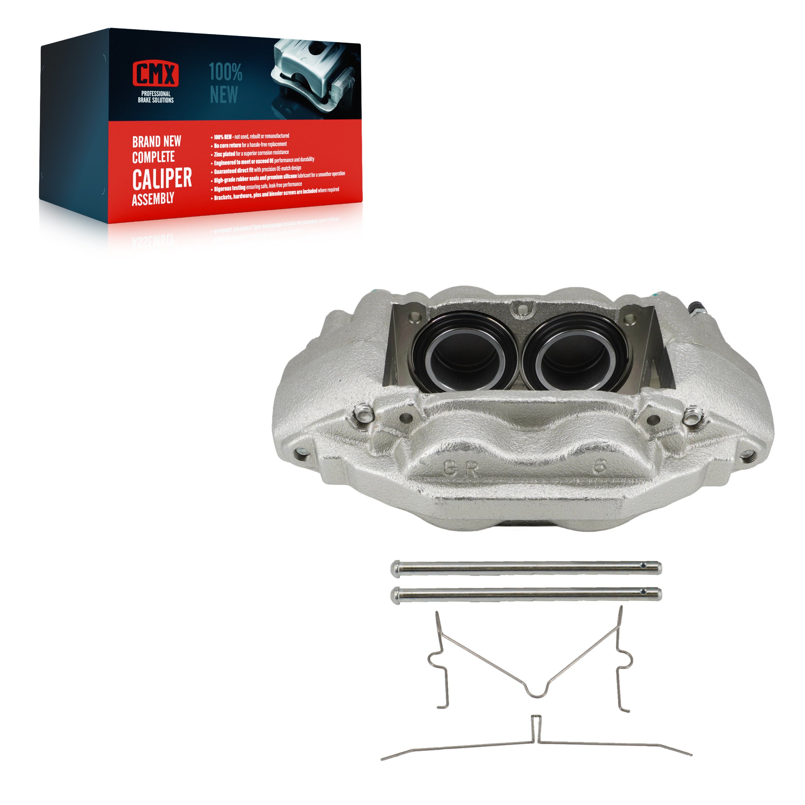 CMX SLC-197342 Disc Brake Caliper for 2016-2022 Toyota Sequoia, Toyota Tundra - Front Right