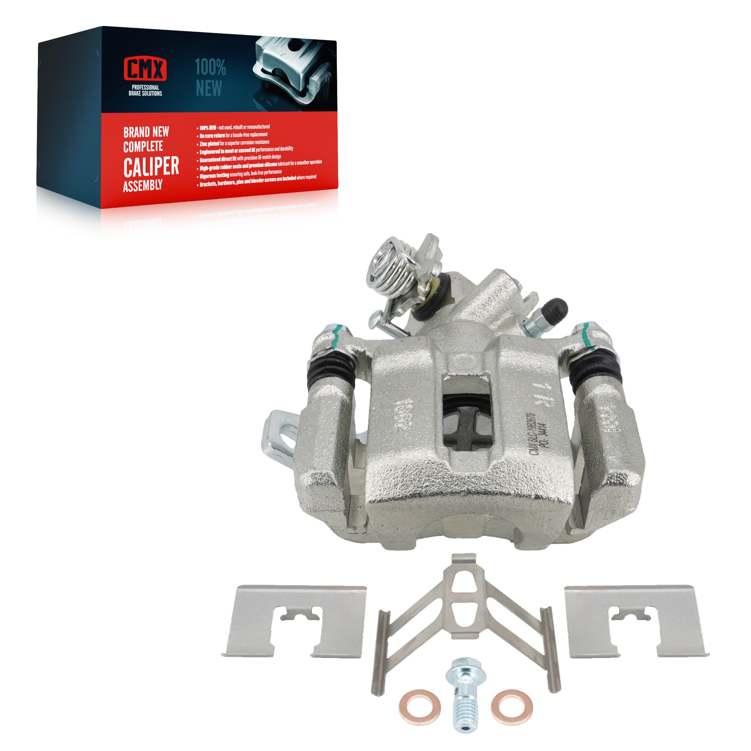 CMX SLC-19B2678 Disc Brake Caliper for 2001-2006 Acura RSX, Honda Civic, Acura EL - Rear Right