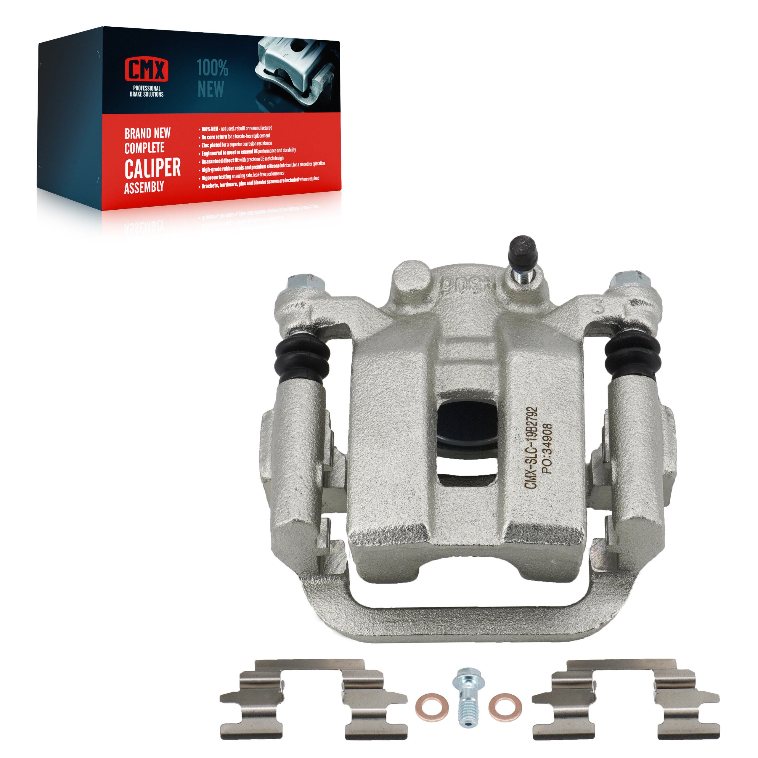 CMX SLC-19B2792 Disc Brake Caliper for 2003-2009 INFINITI G35, Nissan Quest, Nissan 350Z - Rear Left