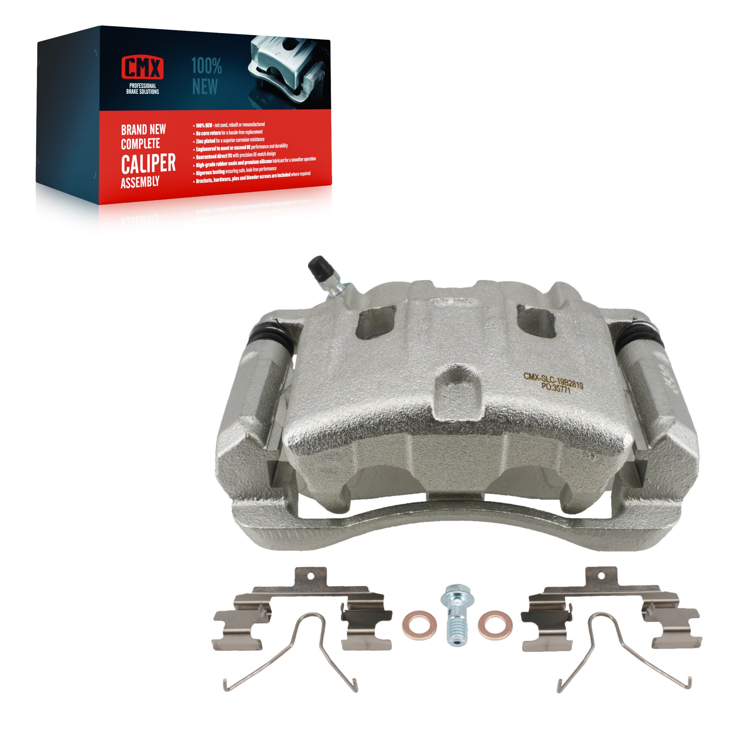 CMX SLC-19B2819 Disc Brake Caliper for 2003-2006 Acura MDX - Front Right