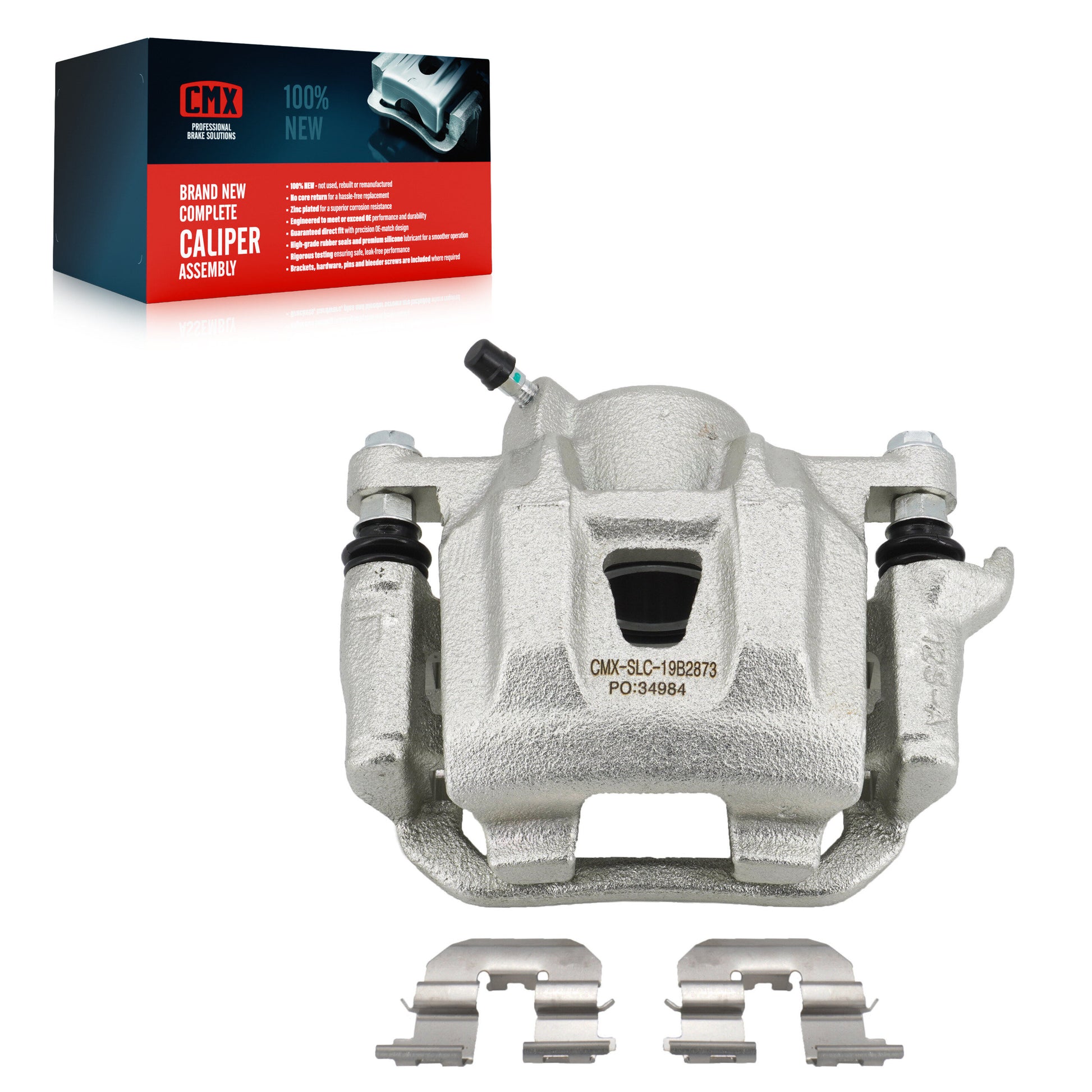 CMX SLC-19B2873 Disc Brake Caliper for 2004-2010 Toyota Sienna - Rear Left