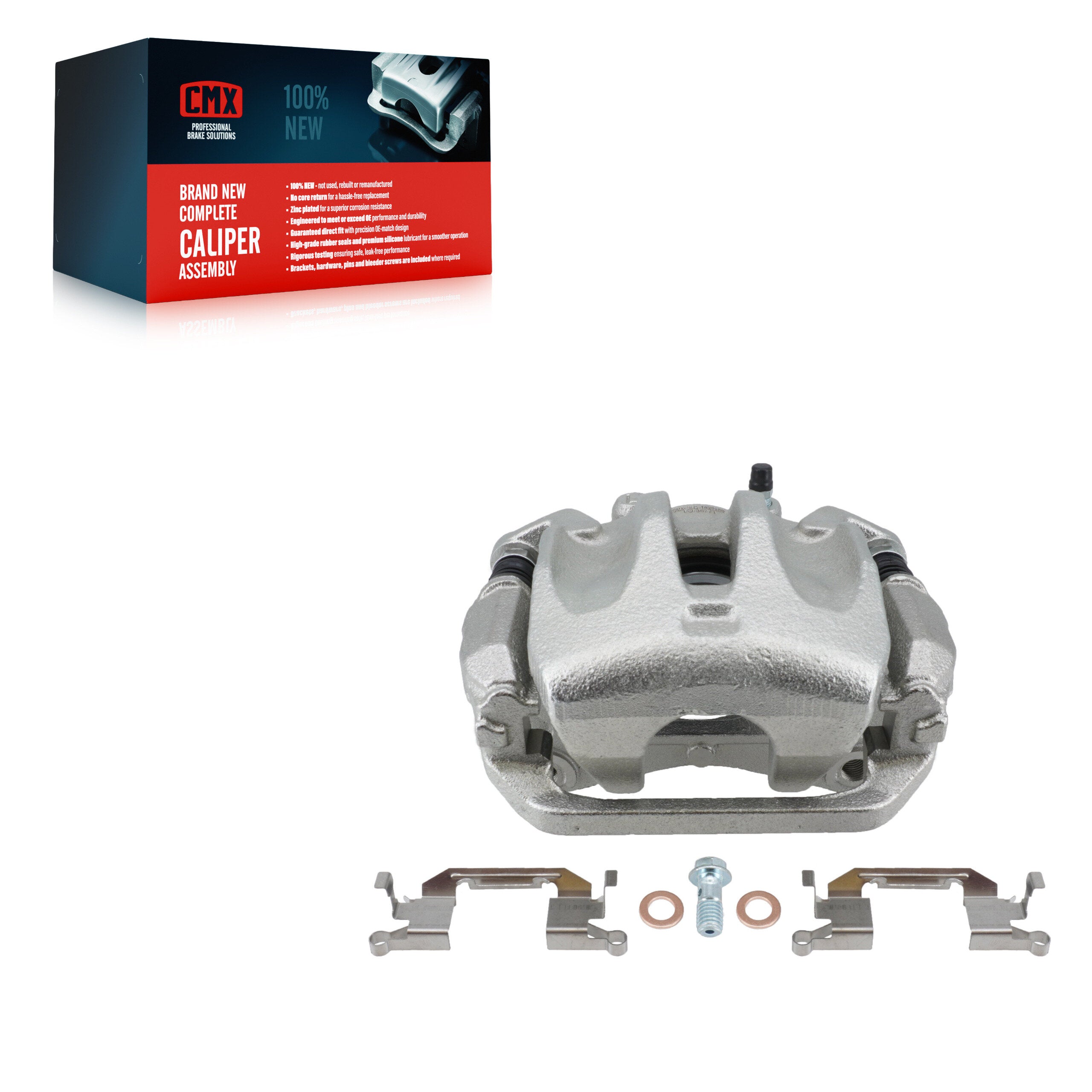 CMX SLC-19B2880 Disc Brake Caliper for 2003-2012 Nissan Murano - Front Left