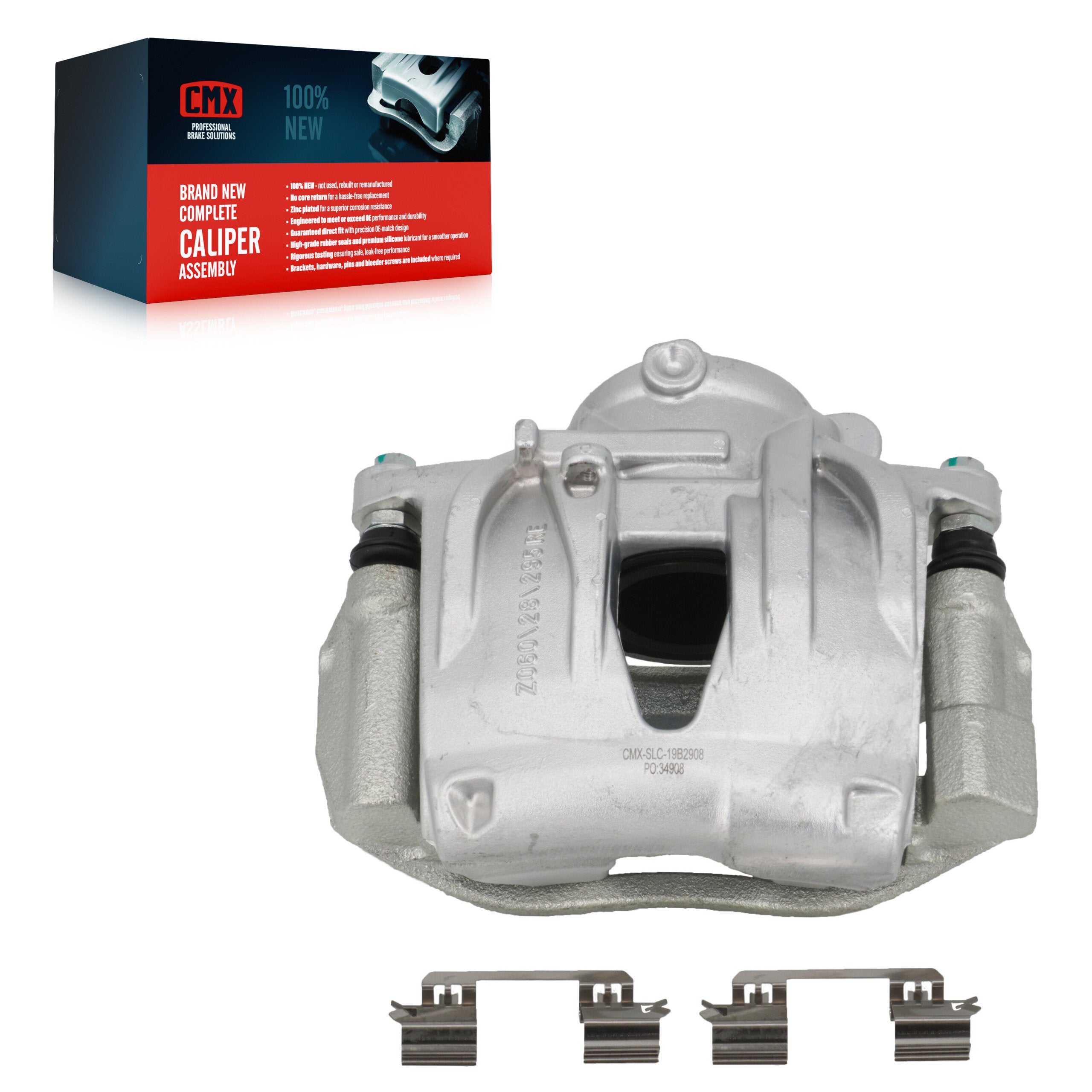 CMX SLC-19B2908 Disc Brake Caliper for 2003-2009 Mercedes-Benz E350, Mercedes-Benz E320 - Front Right