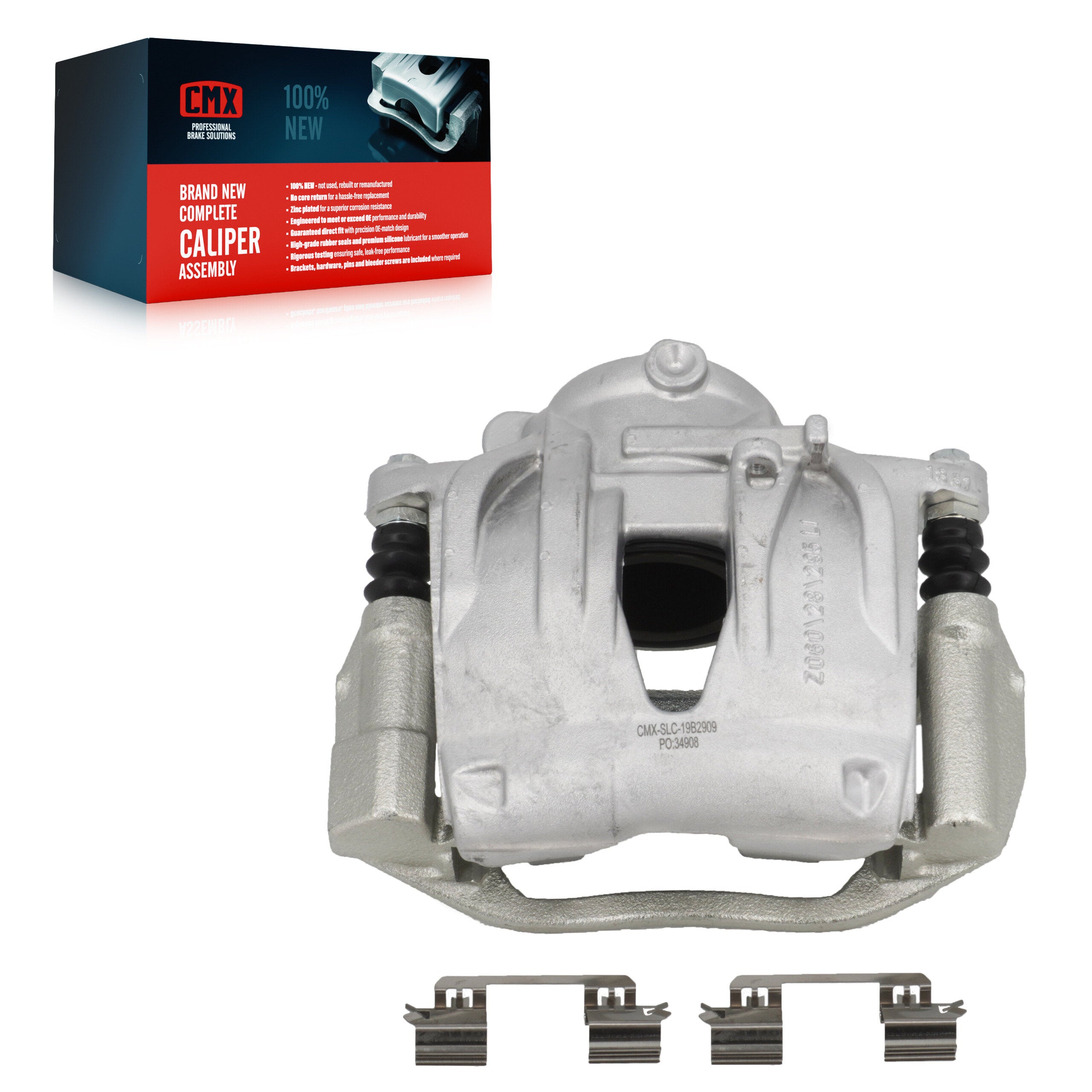 CMX SLC-19B2909 Disc Brake Caliper for 2003-2009 Mercedes-Benz E350, Mercedes-Benz E320 - Front Left