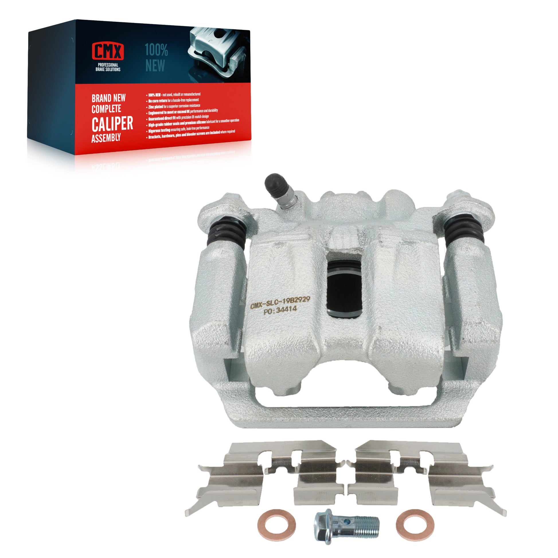 CMX SLC-19B2929 Disc Brake Caliper for 2005-2010 Honda Odyssey - Rear Left