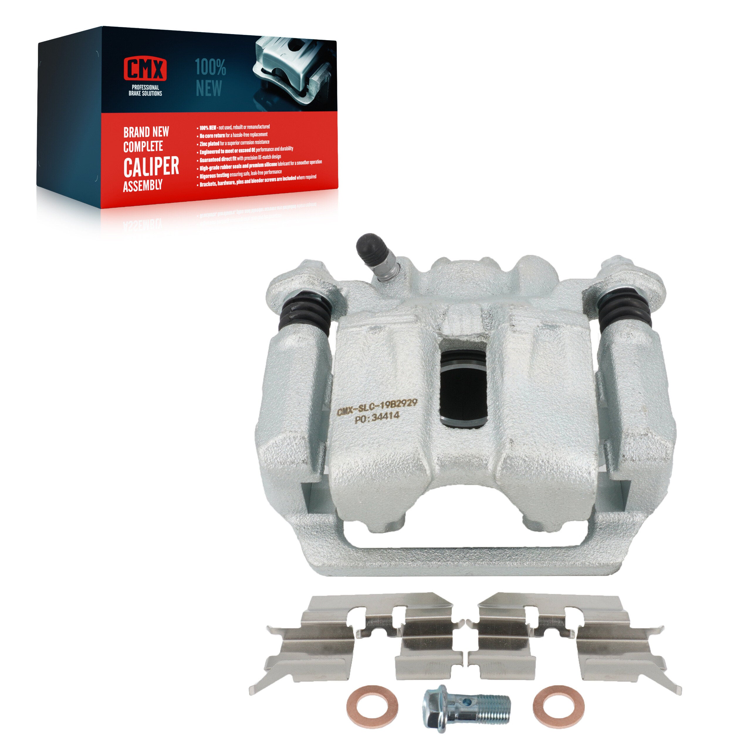 CMX SLC-19B2929 Disc Brake Caliper for 2005-2010 Honda Odyssey - Rear Left