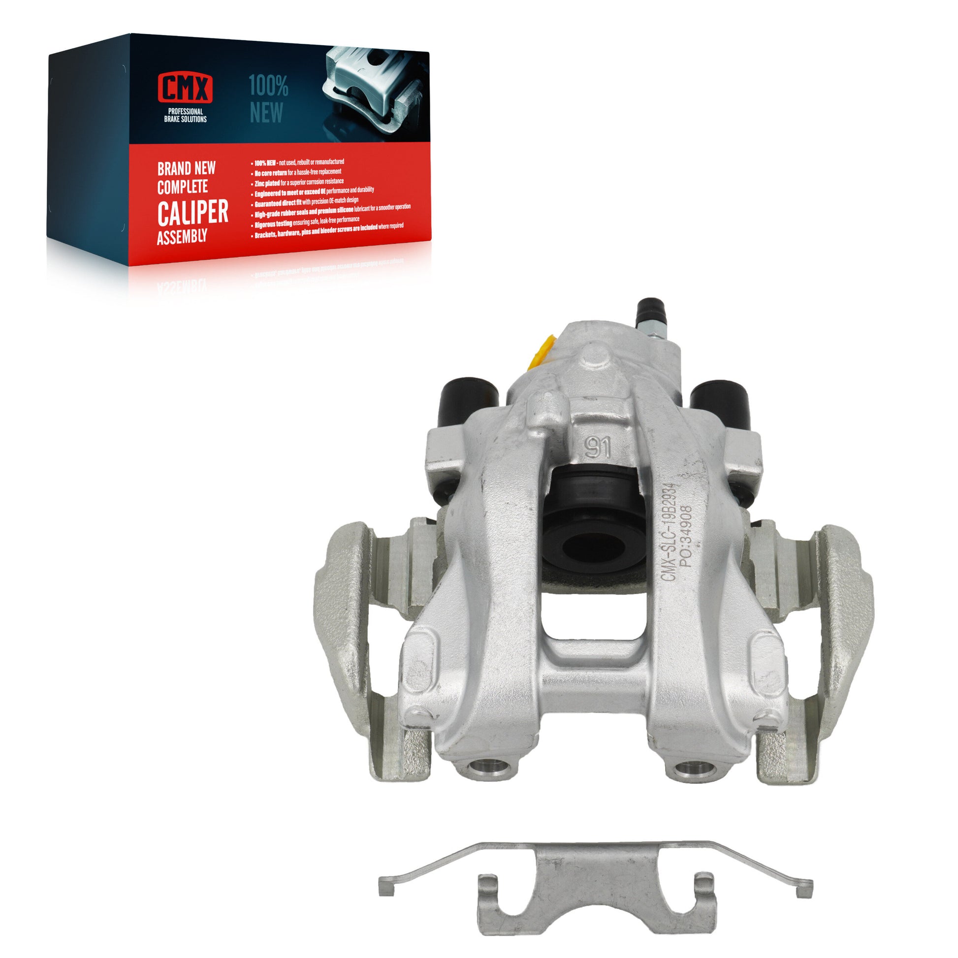 CMX SLC-19B2934 Disc Brake Caliper for 2003-2013 Mercedes-Benz S350, Mercedes-Benz CLS550, Mercedes-Benz E350 - Rear Right, Rear Left