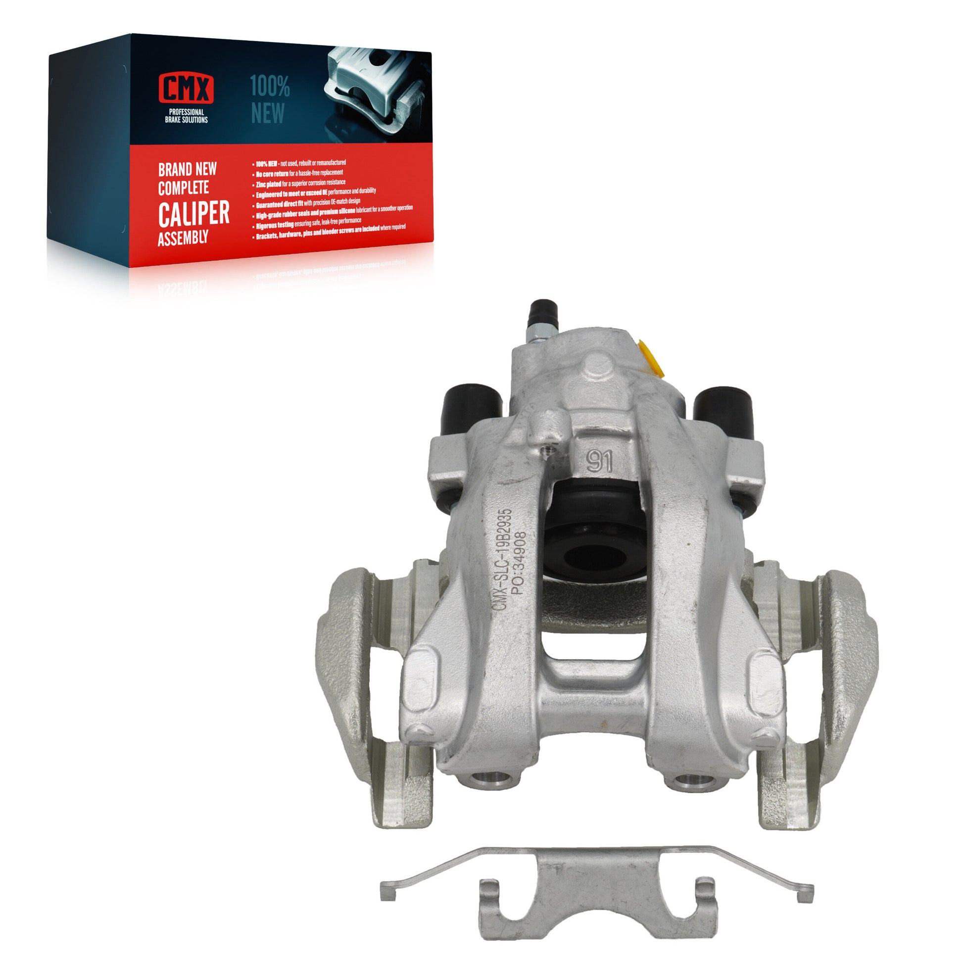 CMX SLC-19B2935 Disc Brake Caliper for 2003-2013 Mercedes-Benz S350, Mercedes-Benz CLS550, Mercedes-Benz E350 - Rear Left, Rear Right
