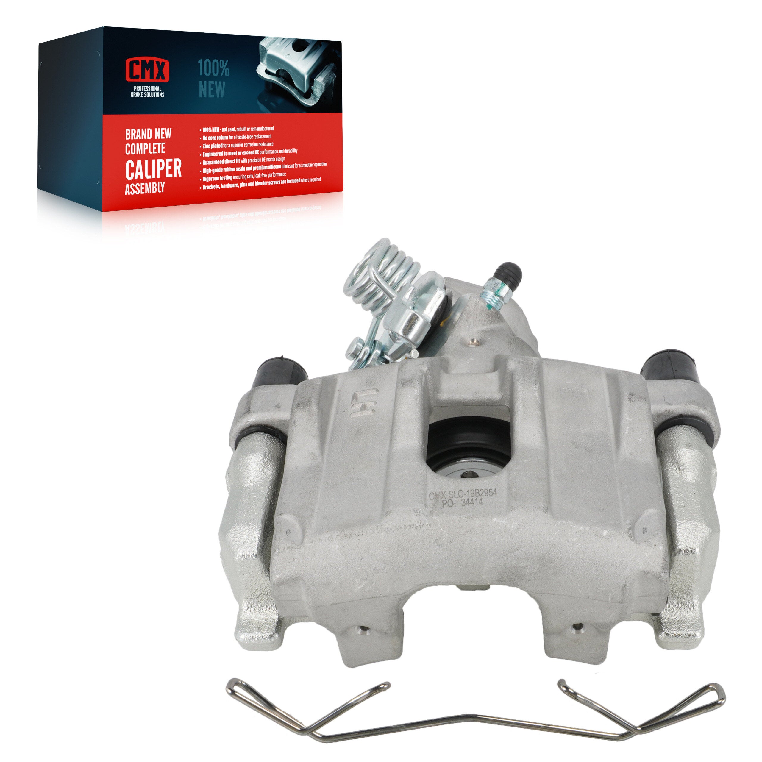 CMX SLC-19B2954 Disc Brake Caliper for 2004-2013 Mazda 3, Mazda 3 Sport - Rear Left