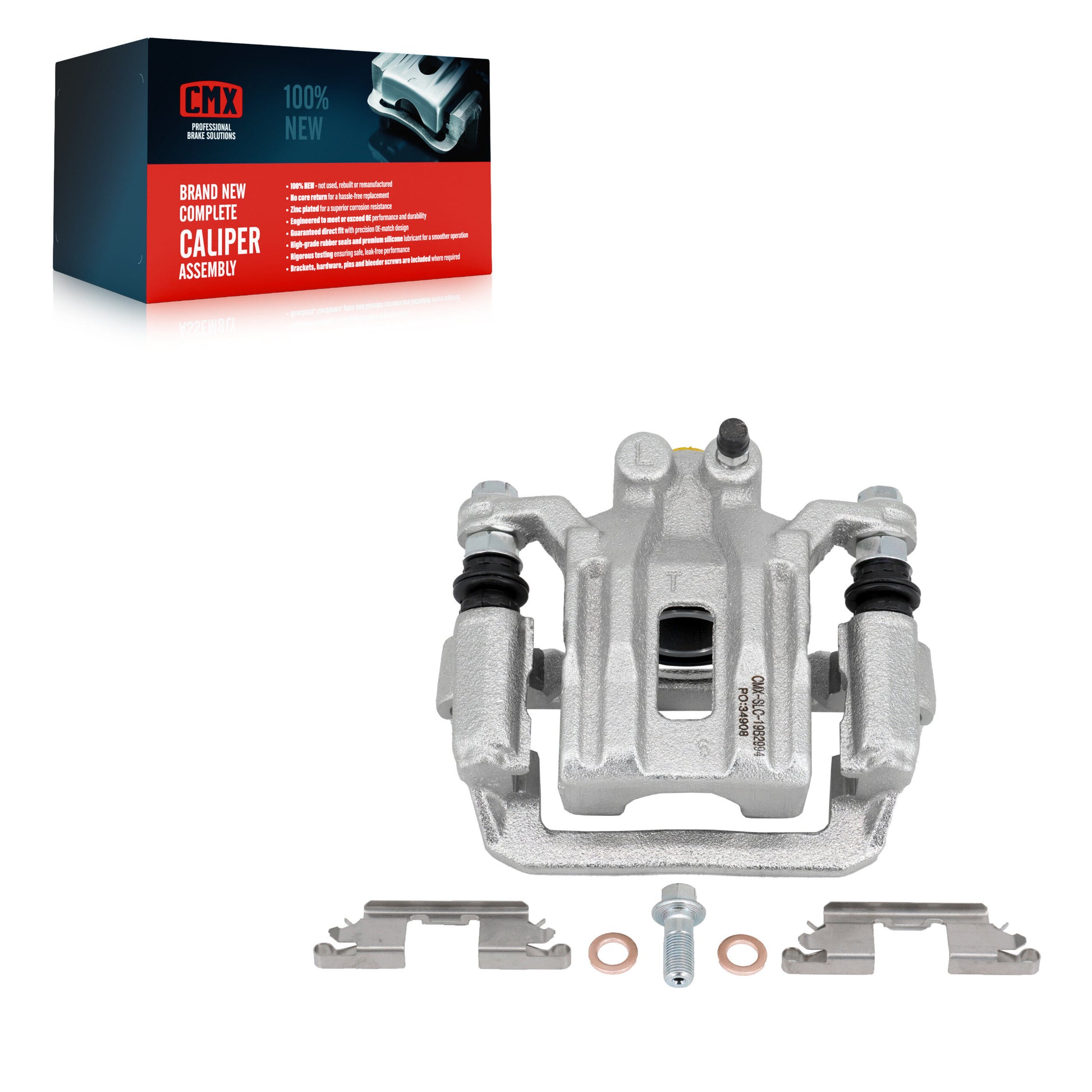 CMX SLC-19B2994 Disc Brake Caliper for 2005-2025 Suzuki Equator, Nissan Frontier, Nissan Xterra - Rear Left