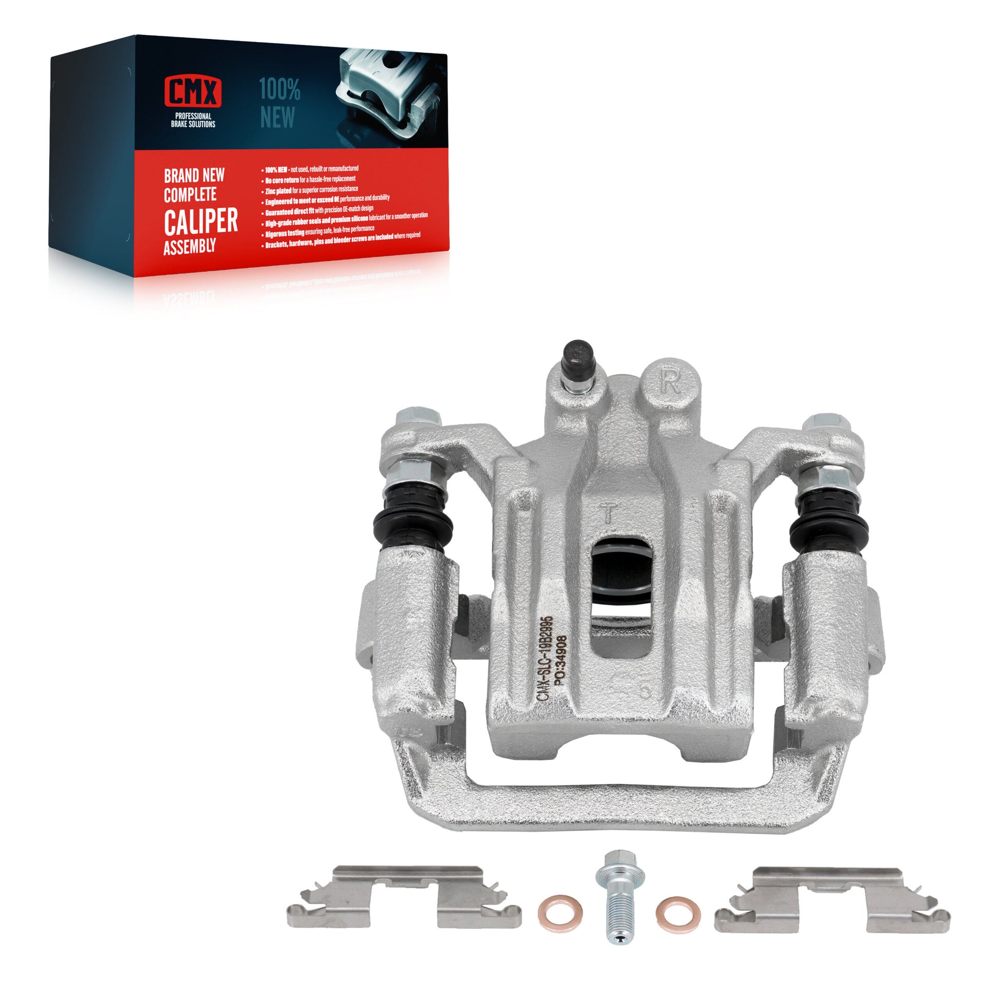 CMX SLC-19B2995 Disc Brake Caliper for 2005-2025 Suzuki Equator, Nissan Frontier, Nissan Xterra - Rear Right
