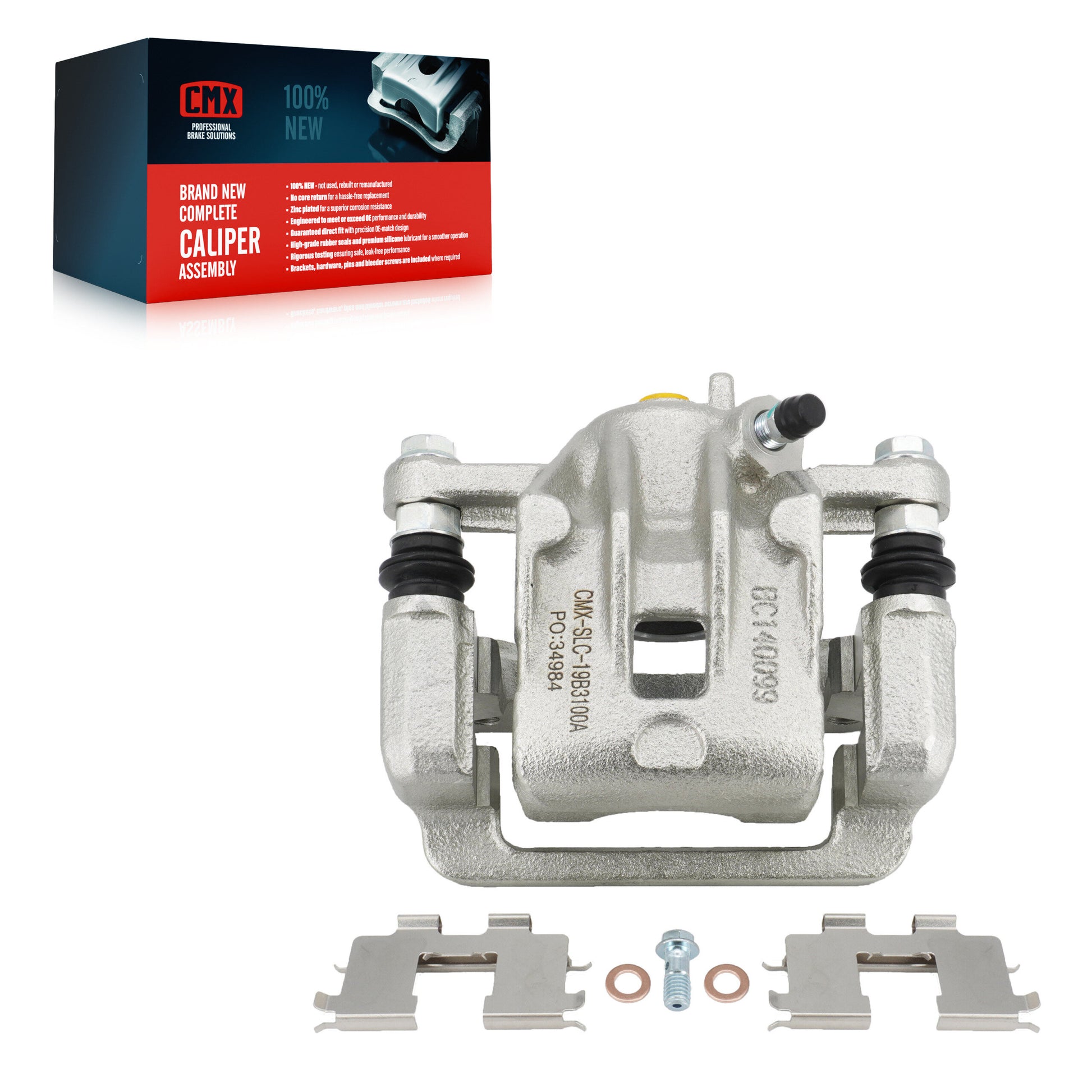 CMX SLC-19B3100A Disc Brake Caliper for 2006-2009 Hyundai Sonata, Hyundai Azera - Rear Right