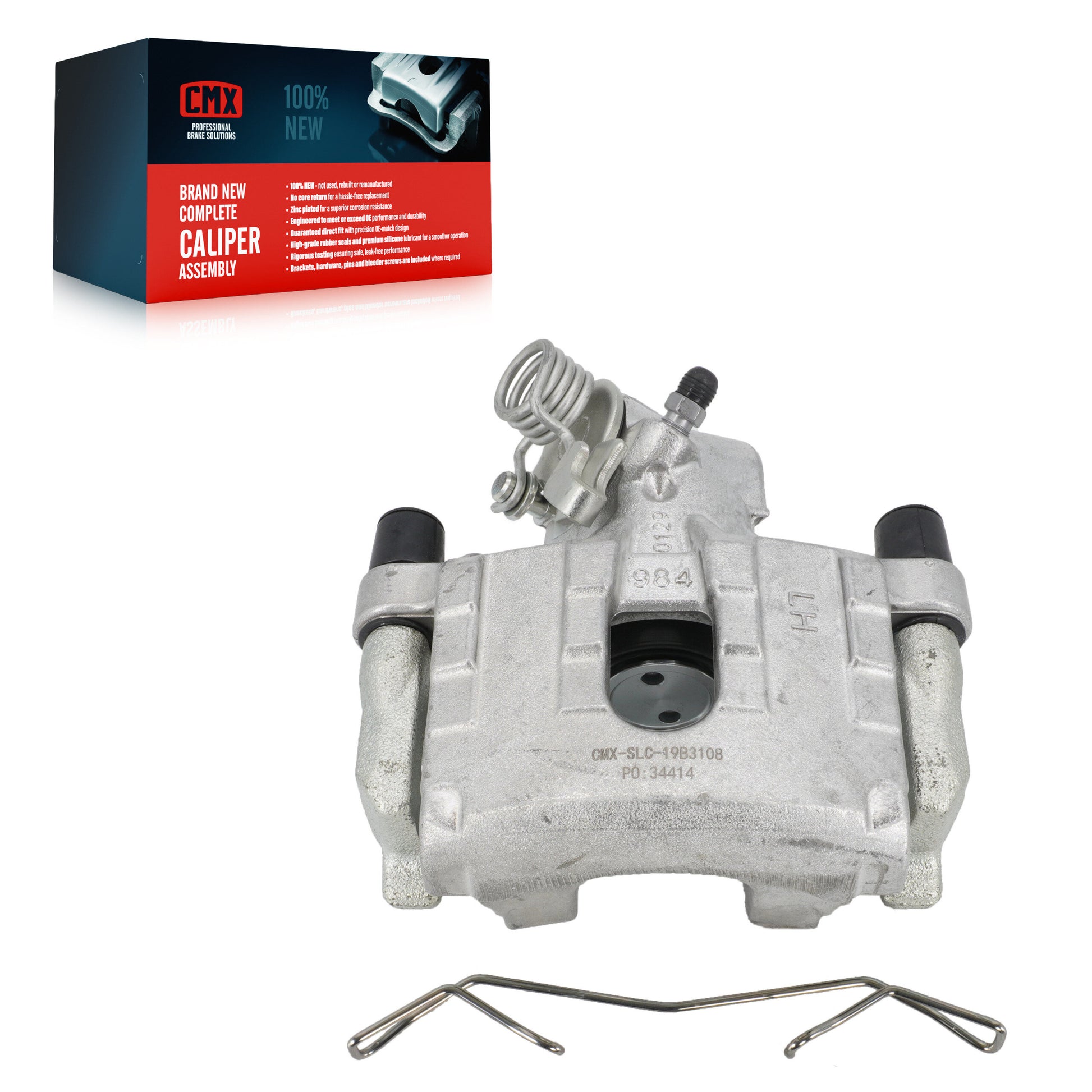 CMX SLC-19B3108 Disc Brake Caliper for 2006-2015 Mazda 5 - Rear Left